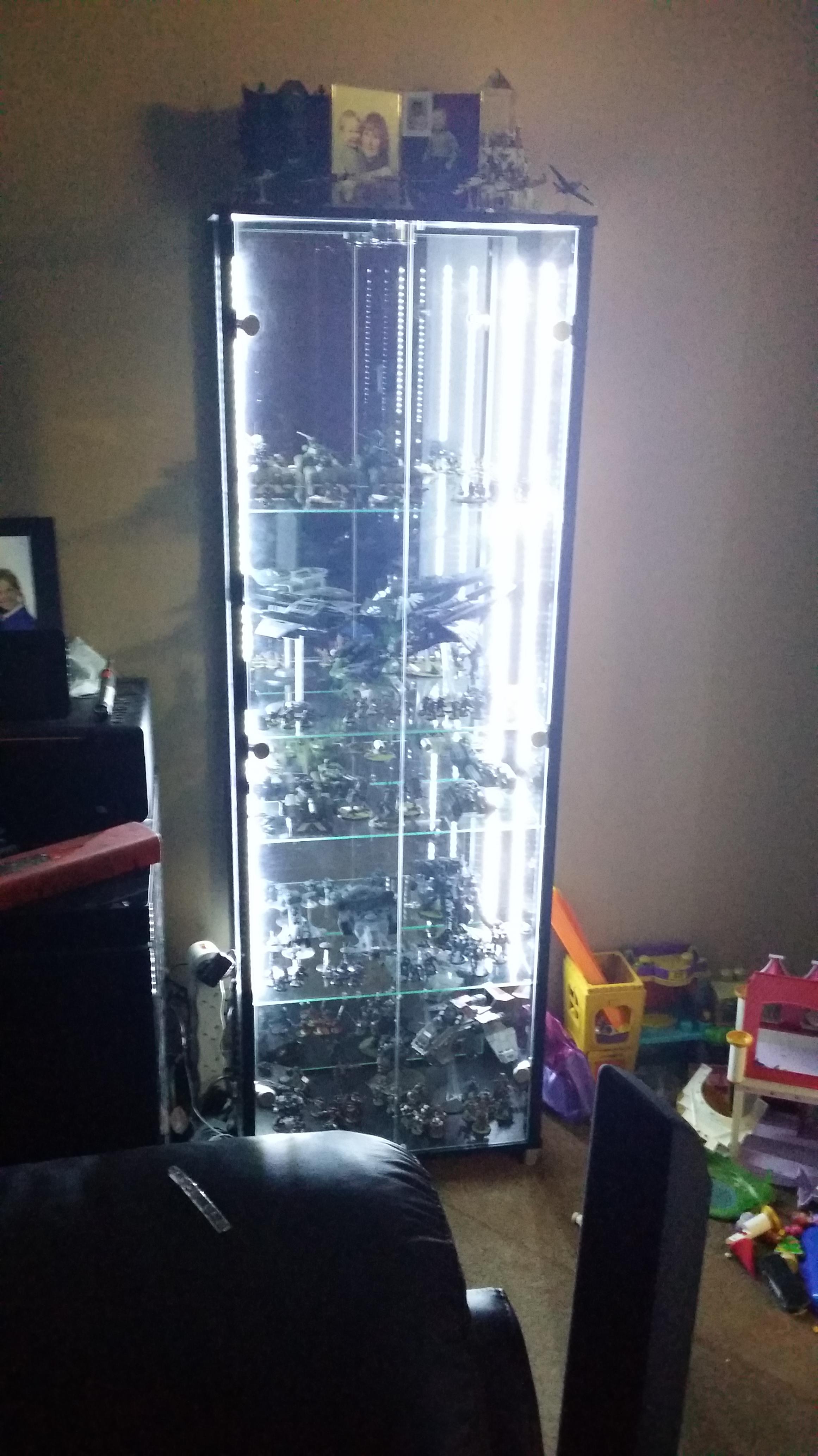 Black Templars, Display Cabinet, Grey Knights, Imperial Guard, Tau