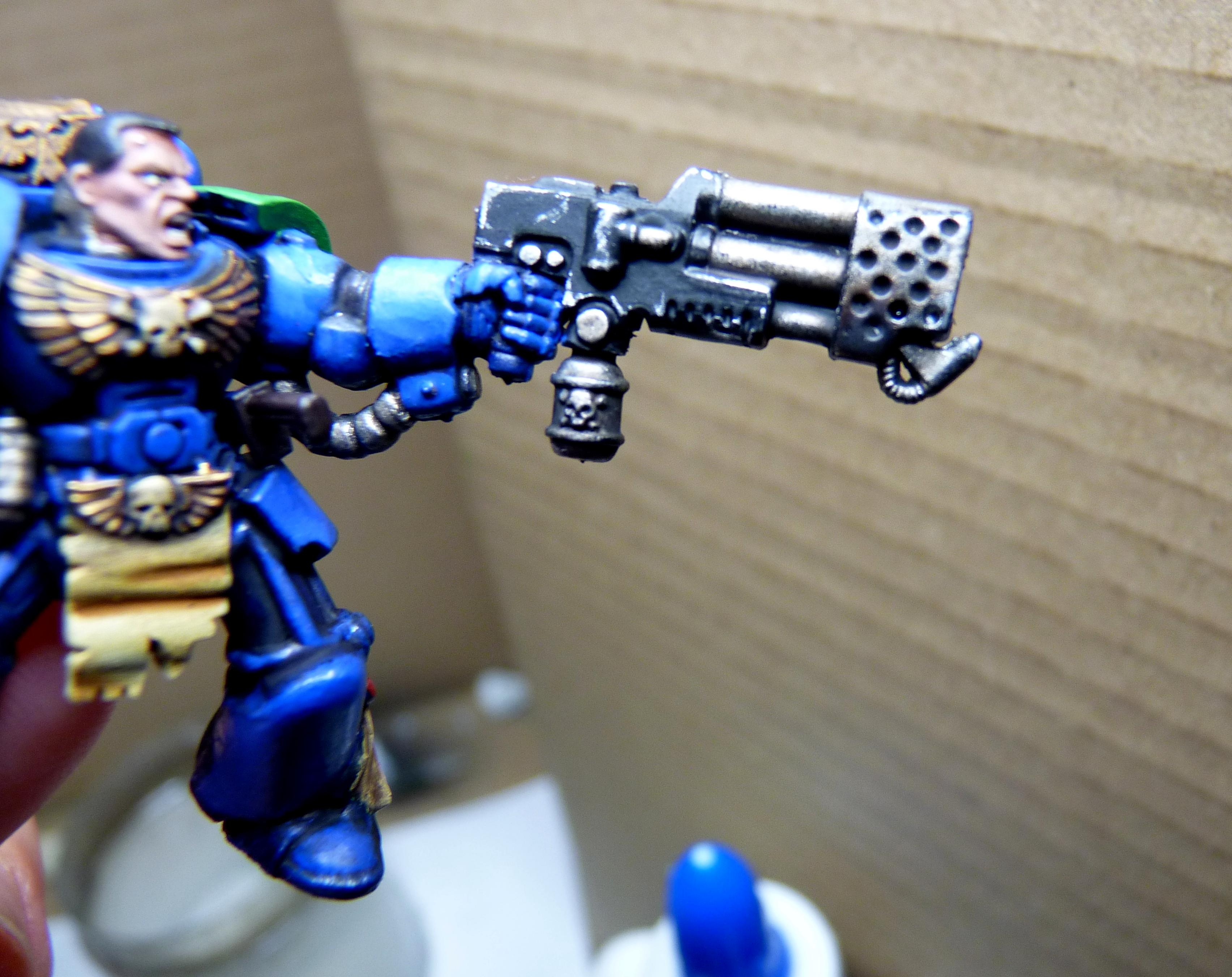 Flamer, Space Marines, Ultramarines