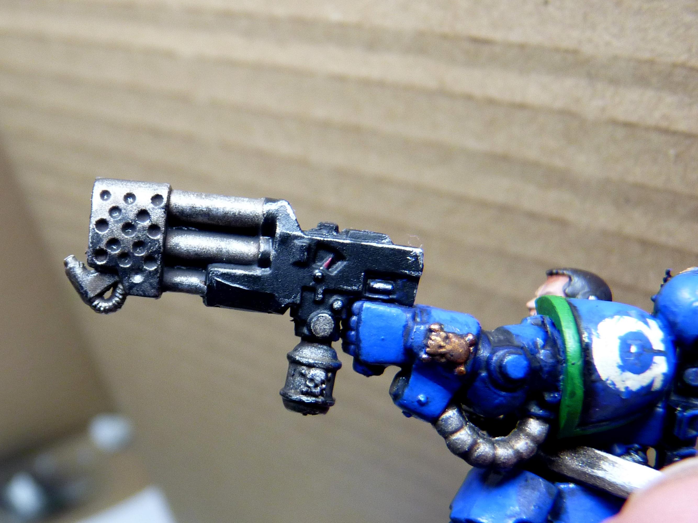 Flamer, Space Marines, Ultramarines