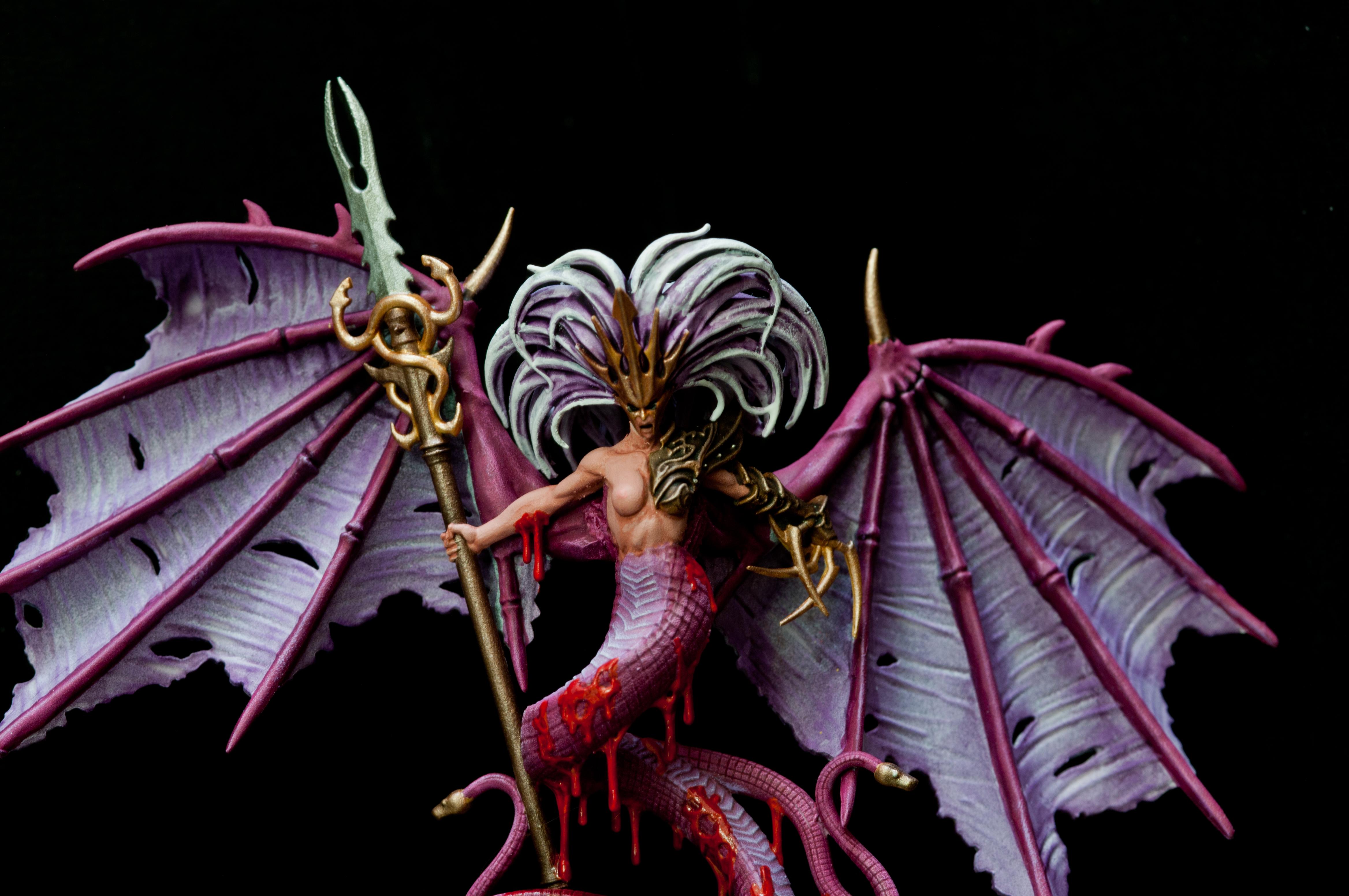 Bexxis, Claw, Daemon Prince, Slaanesh, Spear
