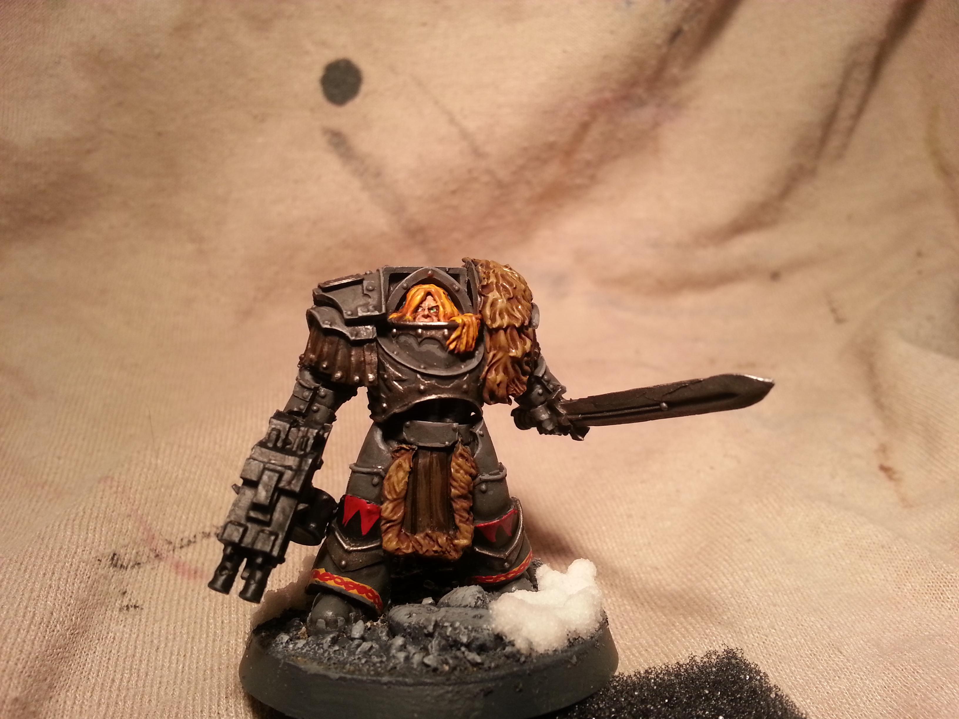 30k, Space Wolves, Terminator Armor, Warhammer 40,000, Wolf Guard