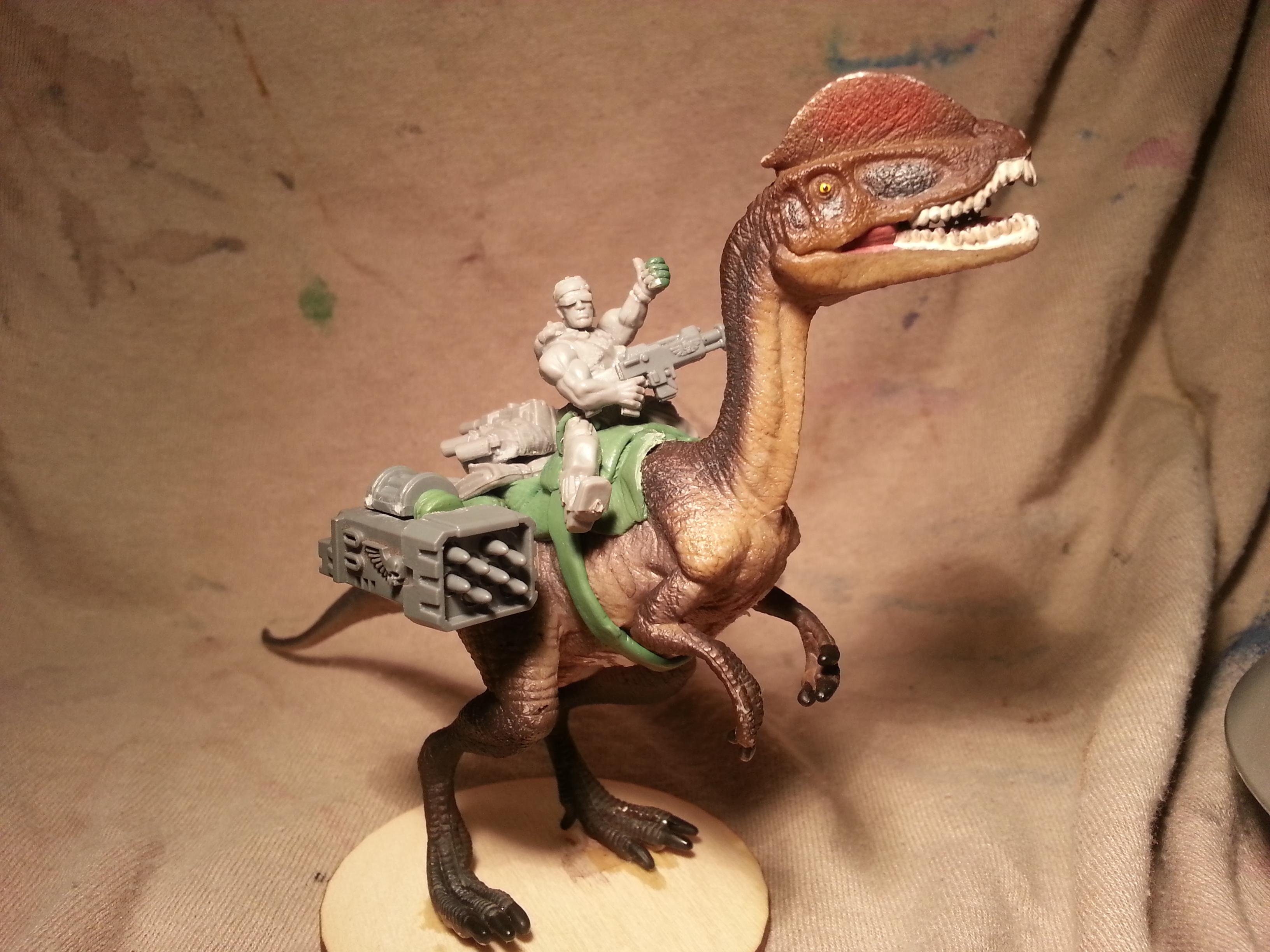 Catachan, Dinosasur, Lizard, Sentinel