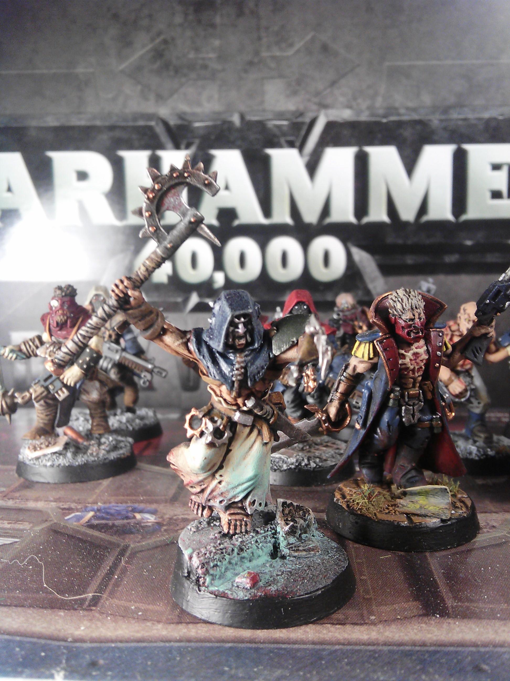 Chaos, Conversion, Dark Angels, Grey Knights, Space Marines