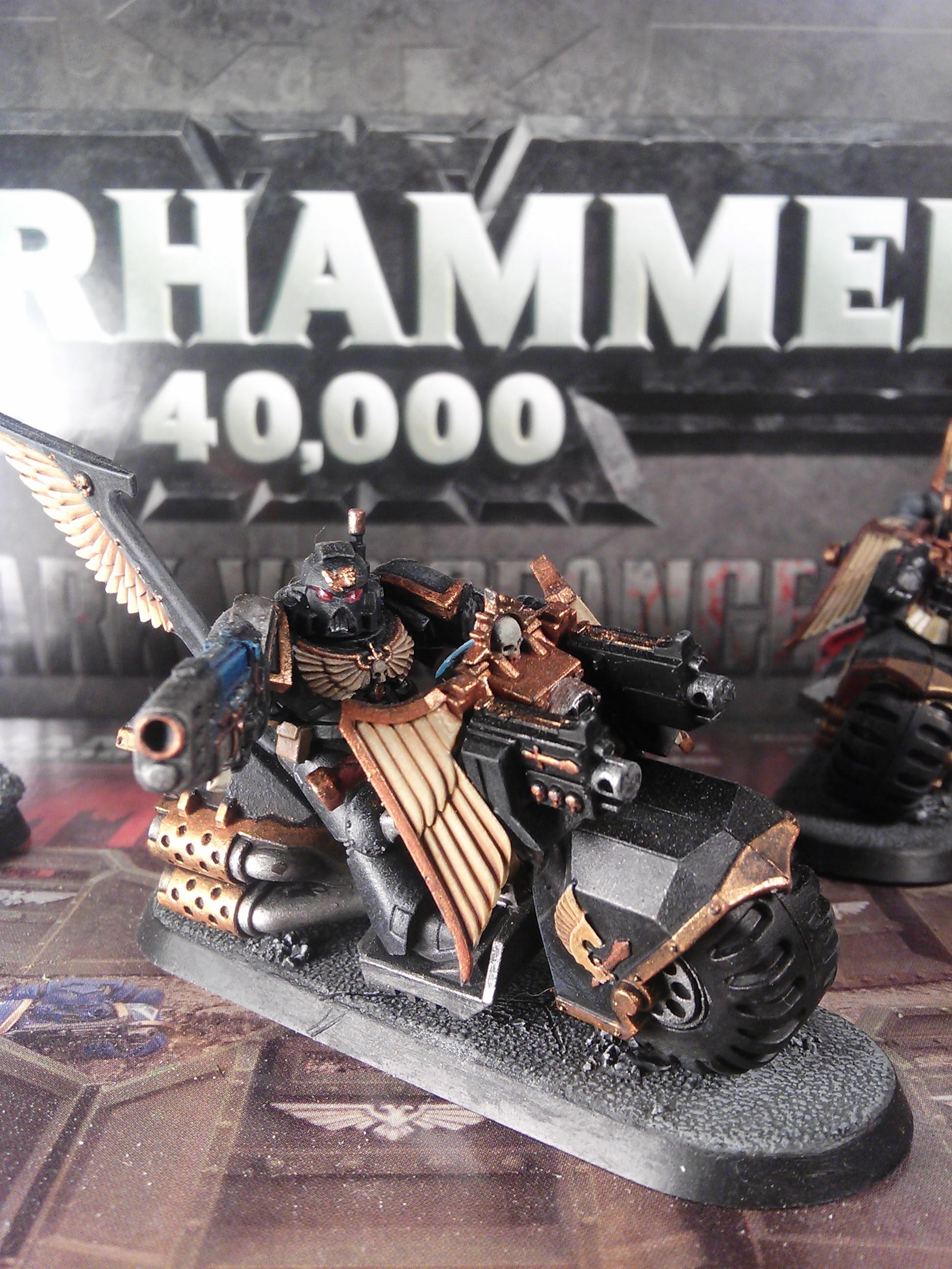 Chaos, Conversion, Dark Angels, Grey Knights, Ravenwing, Space Marines