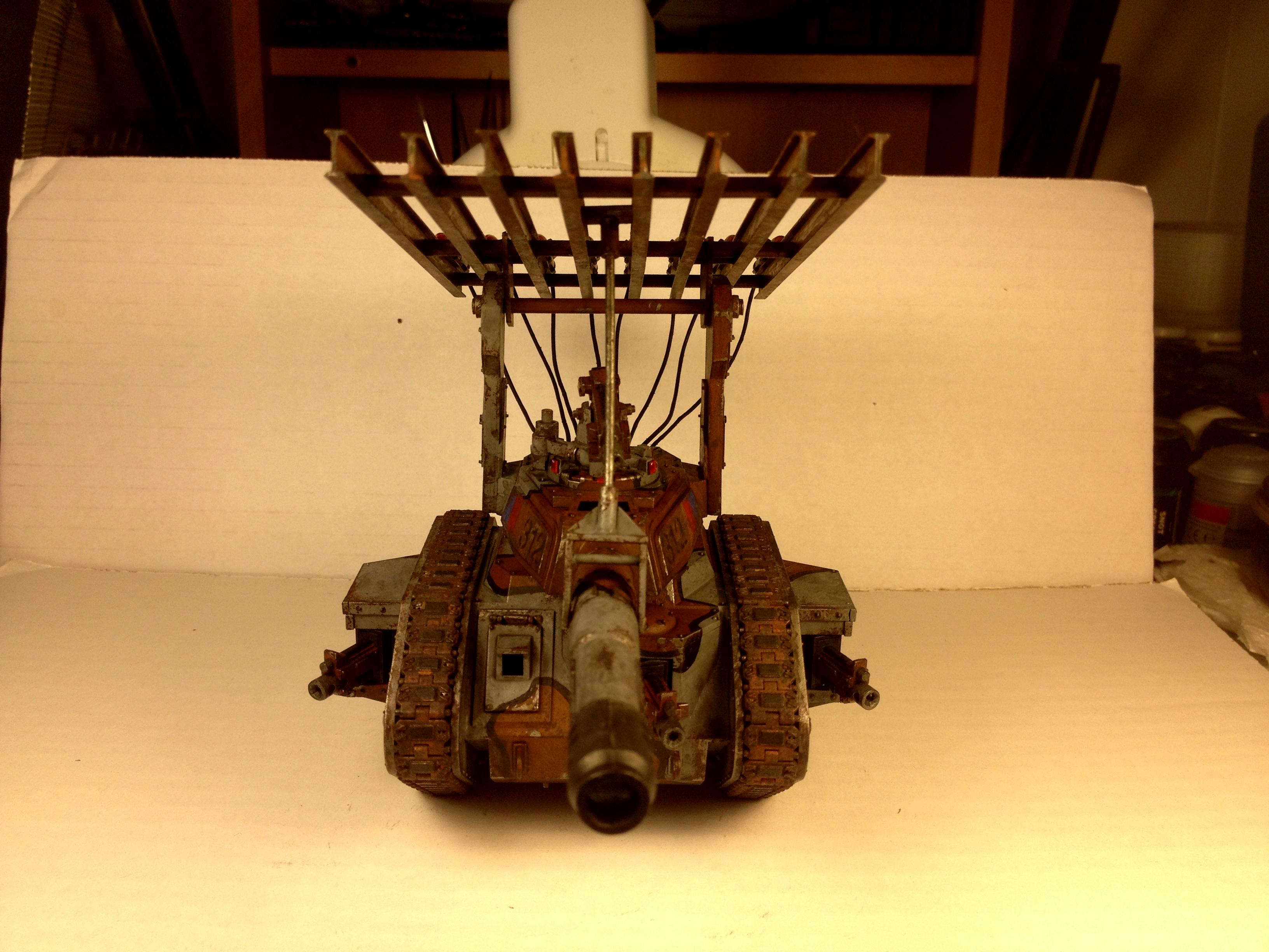 Conversion, Imperial Guard, Leman Russ, Lrbt, Vanquisher, Weathered