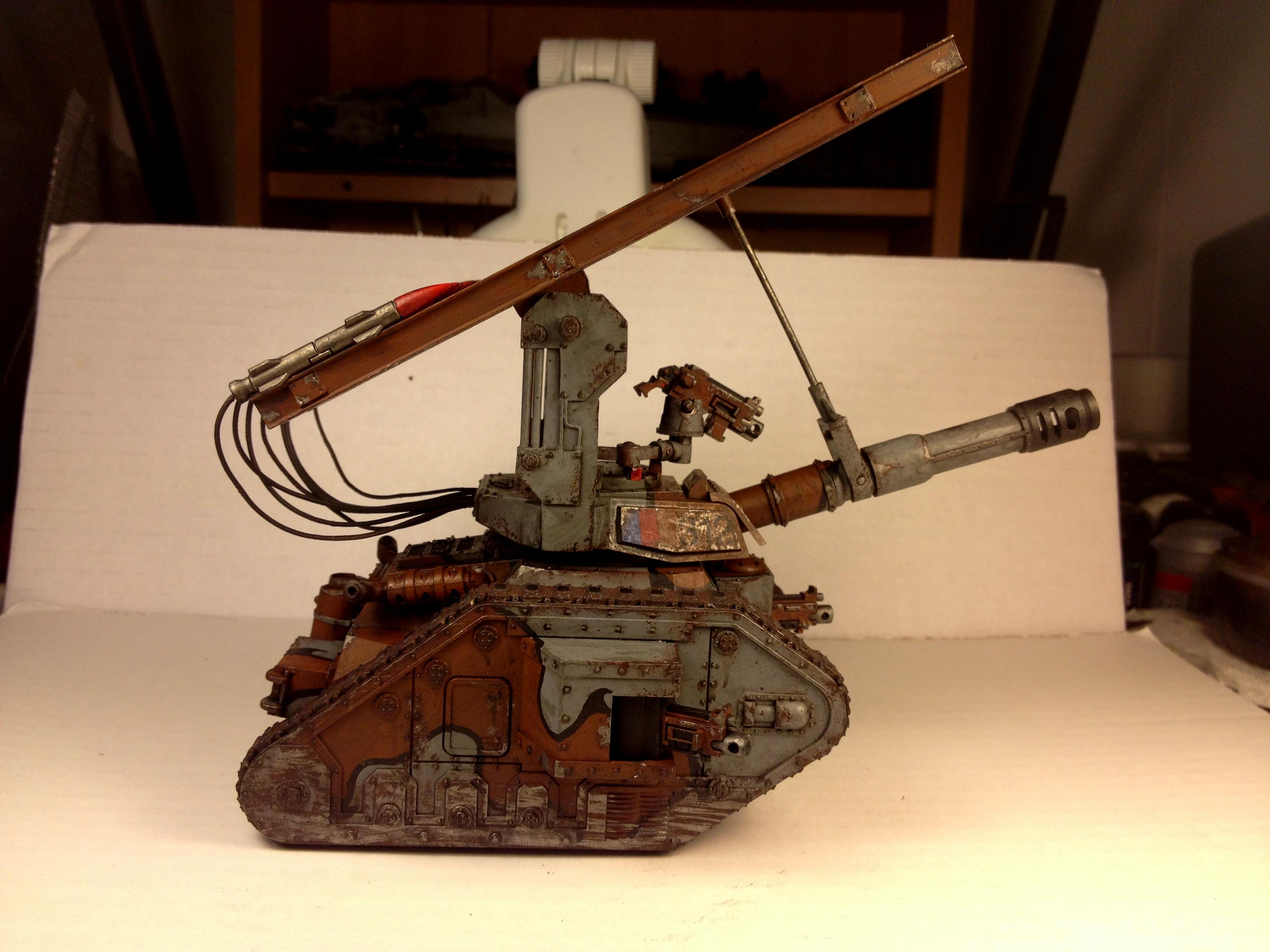 Conversion, Imperial Guard, Leman Russ, Lrbt, Vanquisher, Weathered