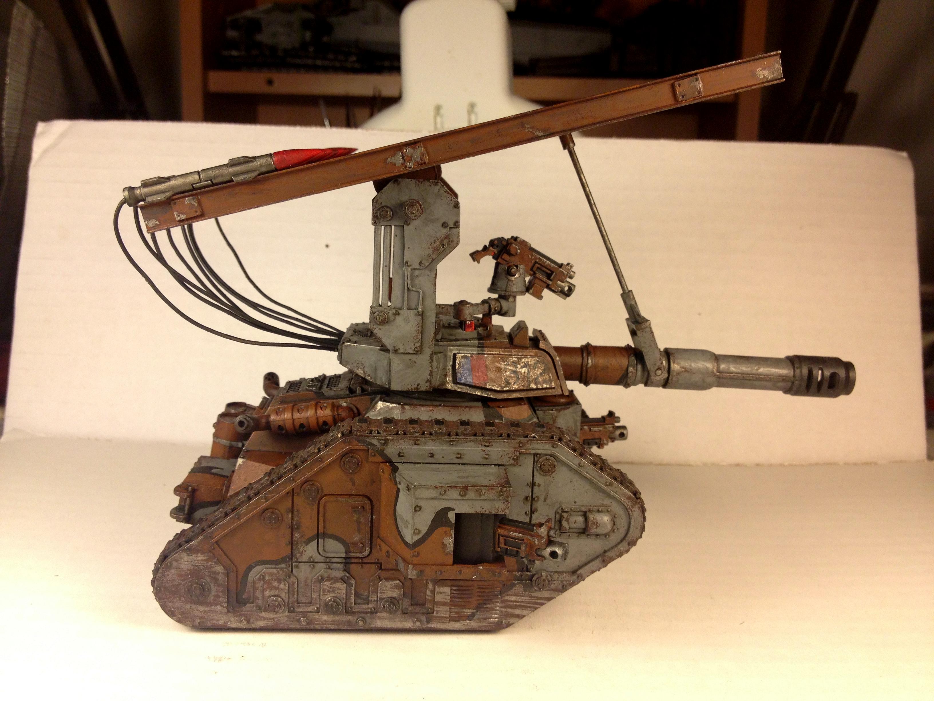 Conversion, Imperial Guard, Leman Russ, Lrbt, Vanquisher, Weathered