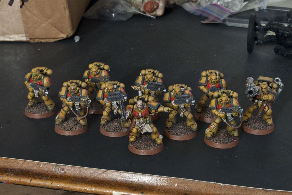 Fist, Imperial, Space Marines, Troops