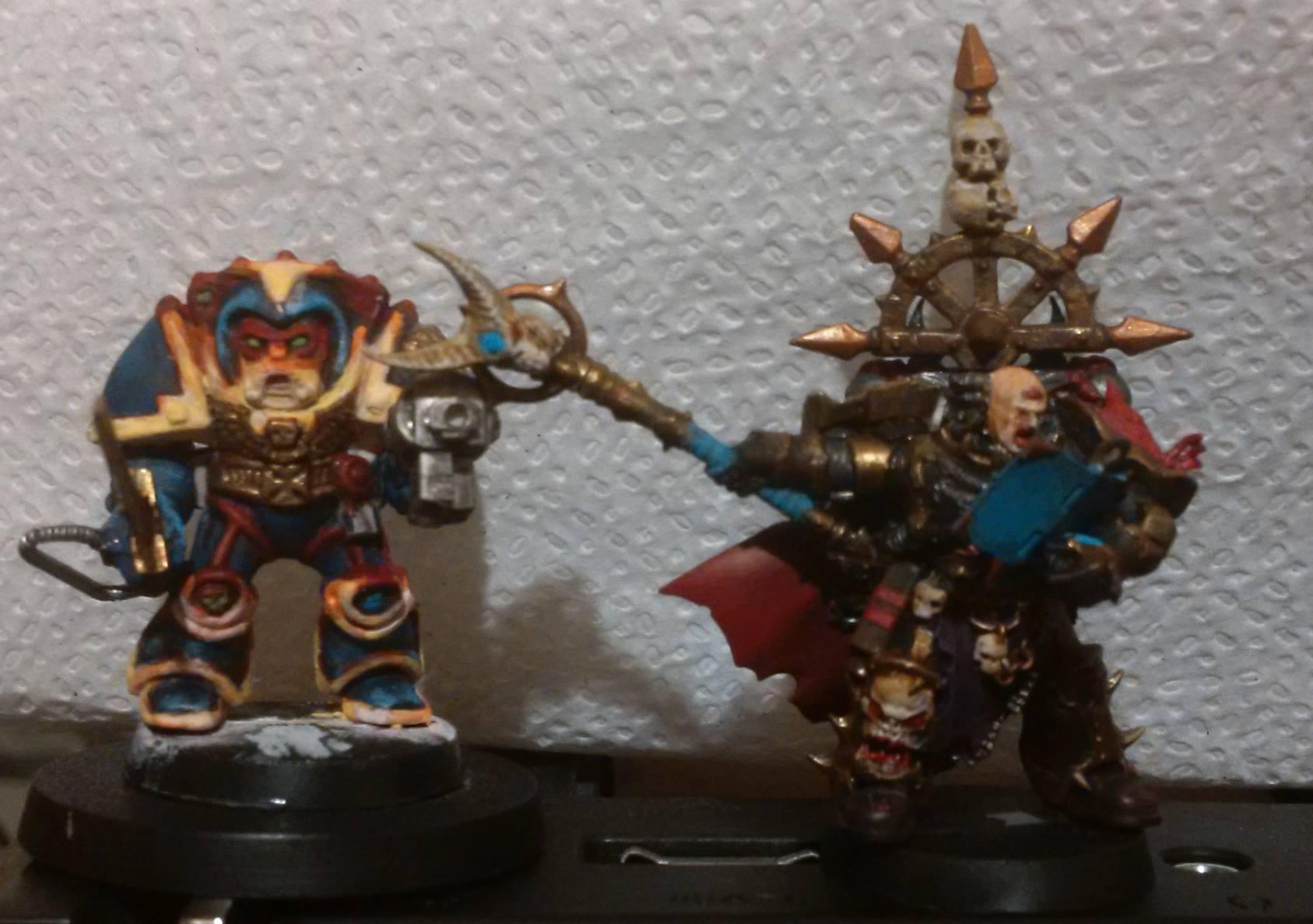 Old Skool Space Hulk Libby and a Dark Apostle conversion