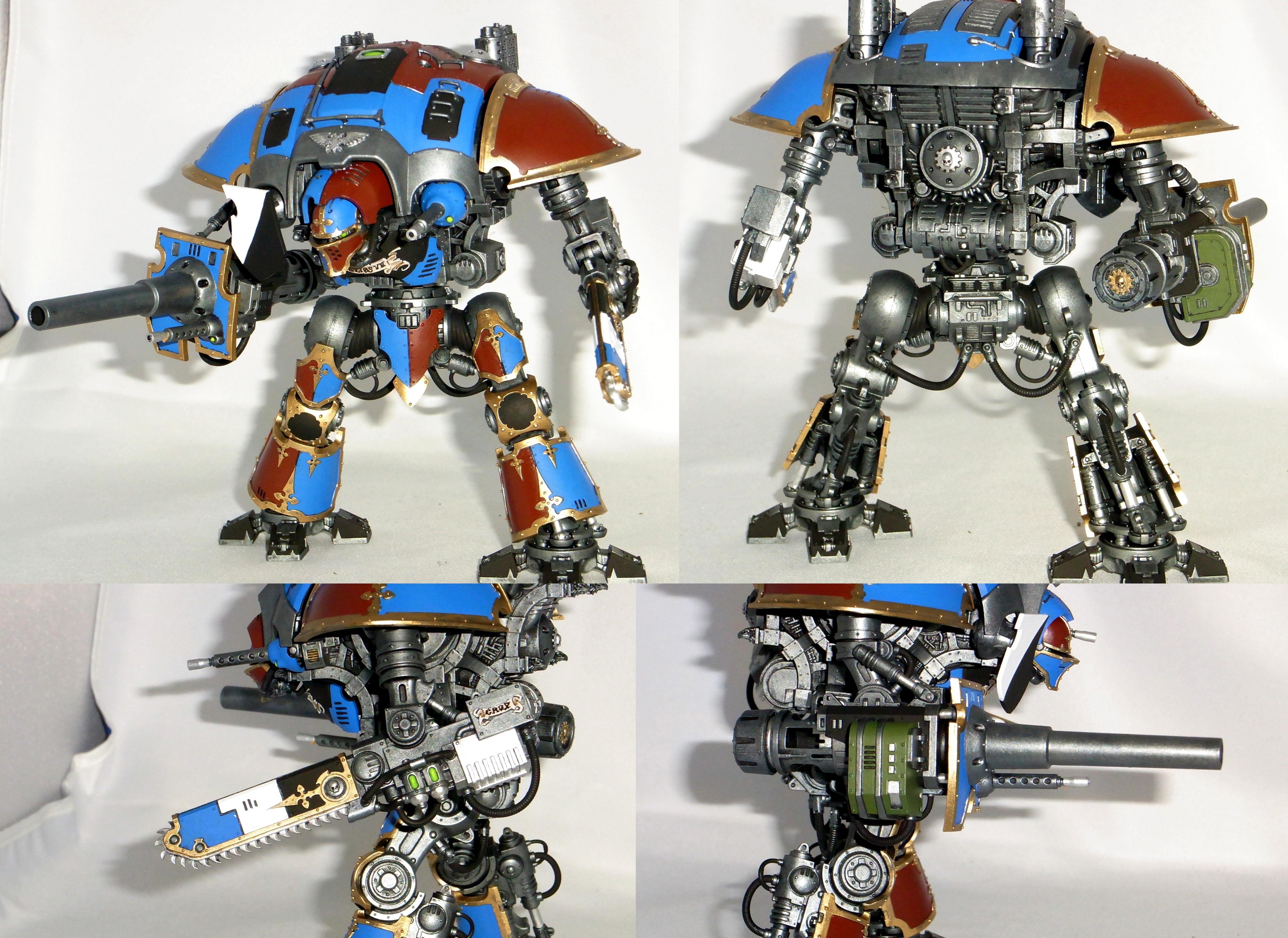 Battle, Cannon, Chainfist, Imperial, Knights, Korbenn, Titan