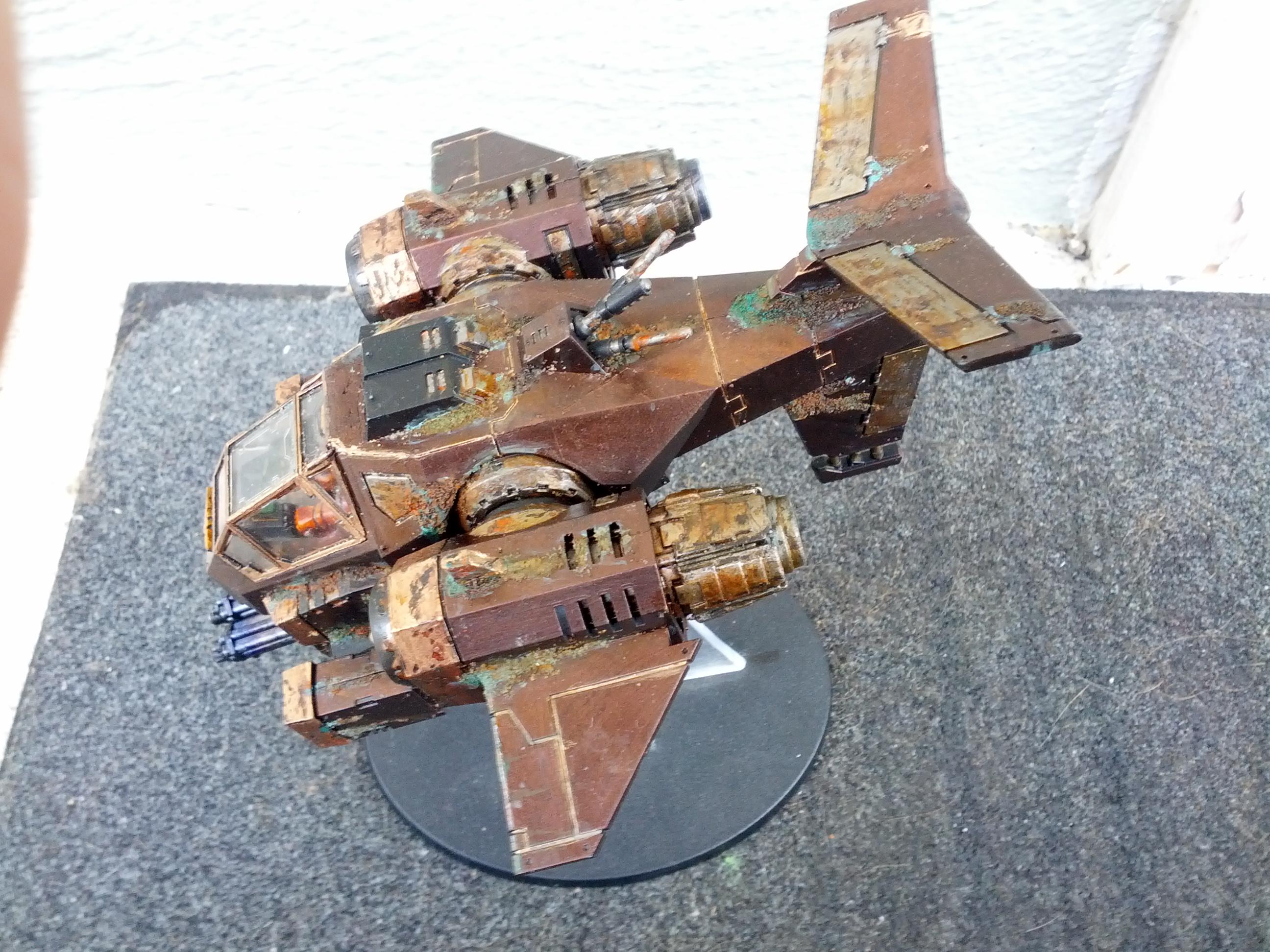 Brown, Corroded, Space Marines, Storm Talon