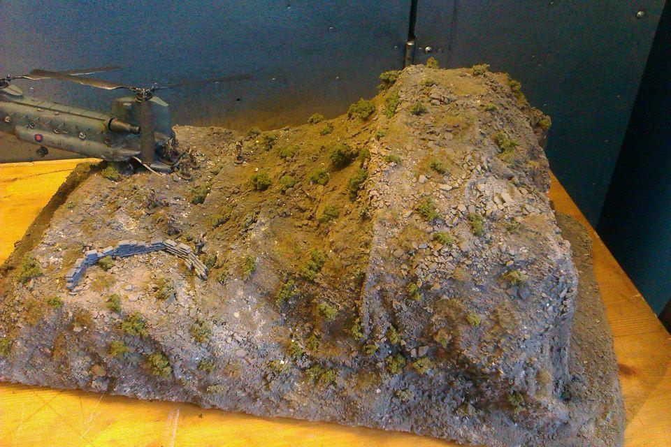 Chinook Diorama 