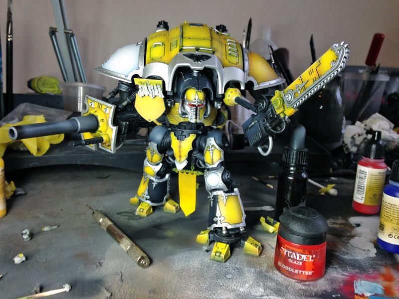 Hawkshroud Knight Paladin WIP 2
