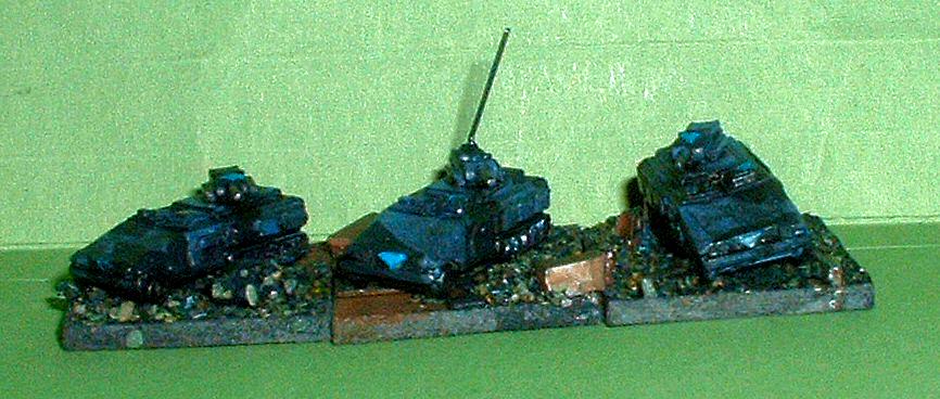 6mm, Epic, Imperium, A Platoon Transports 24th Company 232nd Hrin Infantry