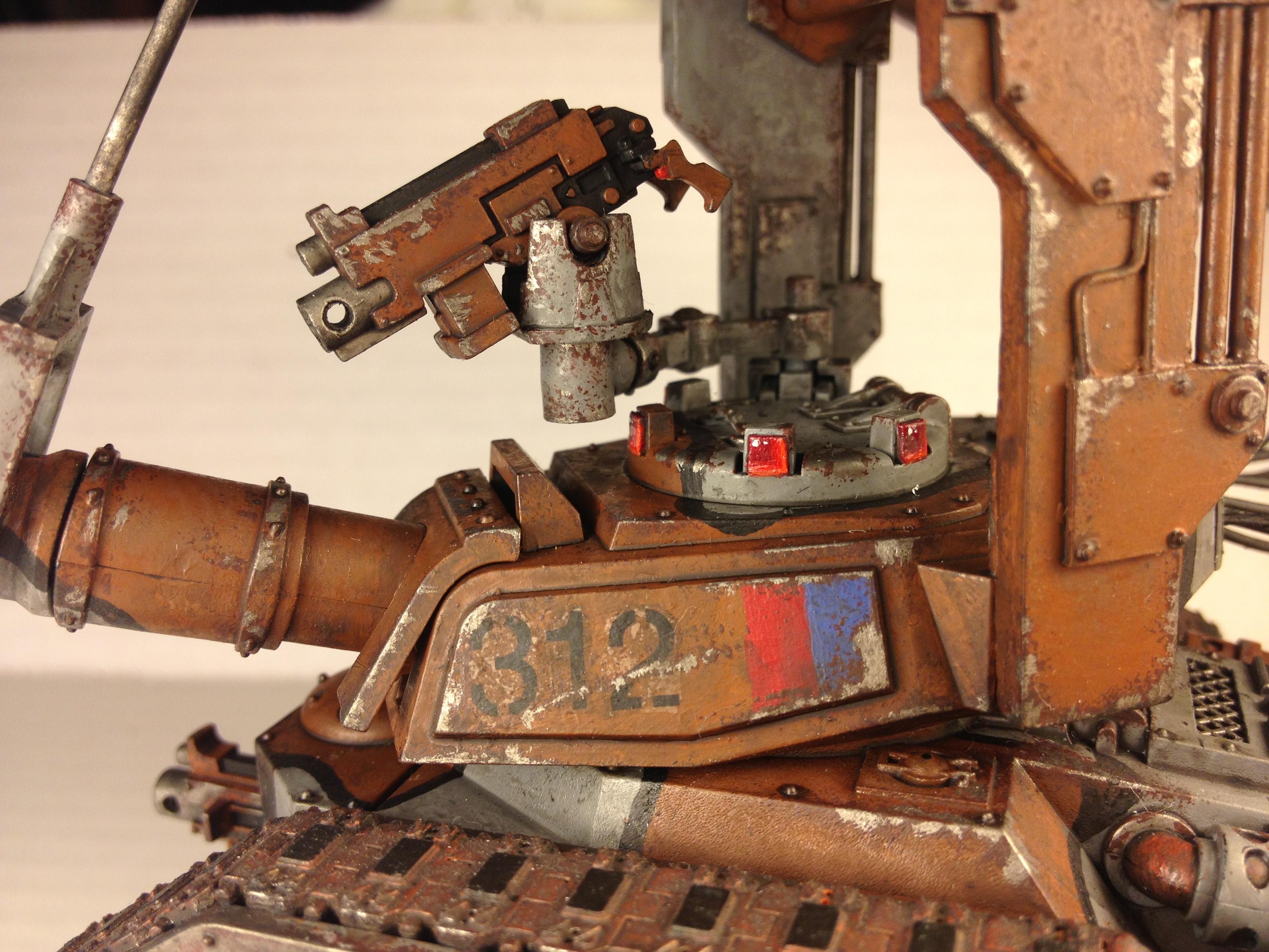 Cadians, Conversion, Imperial Guard, Leman Russ, Lrbt, Urban Camo, Vanquisher, Weathered