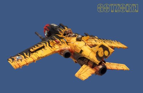Badmoon, Conversion, Dakka Jet, Figurine, Gotzork, Miniature, Orcs, Orks