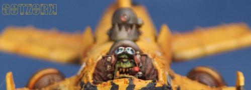 Badmoon, Conversion, Dakka Jet, Figurine, Gotzork, Miniature, Orcs, Orks