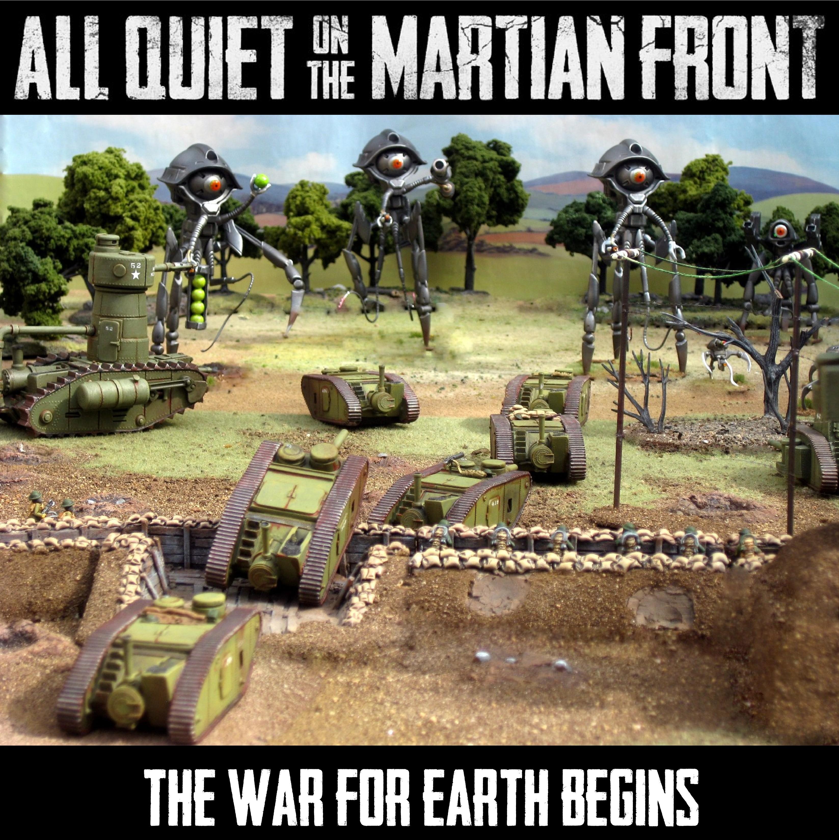 All Quiet On The Martian Front, Steampunk, War Of The Worlds