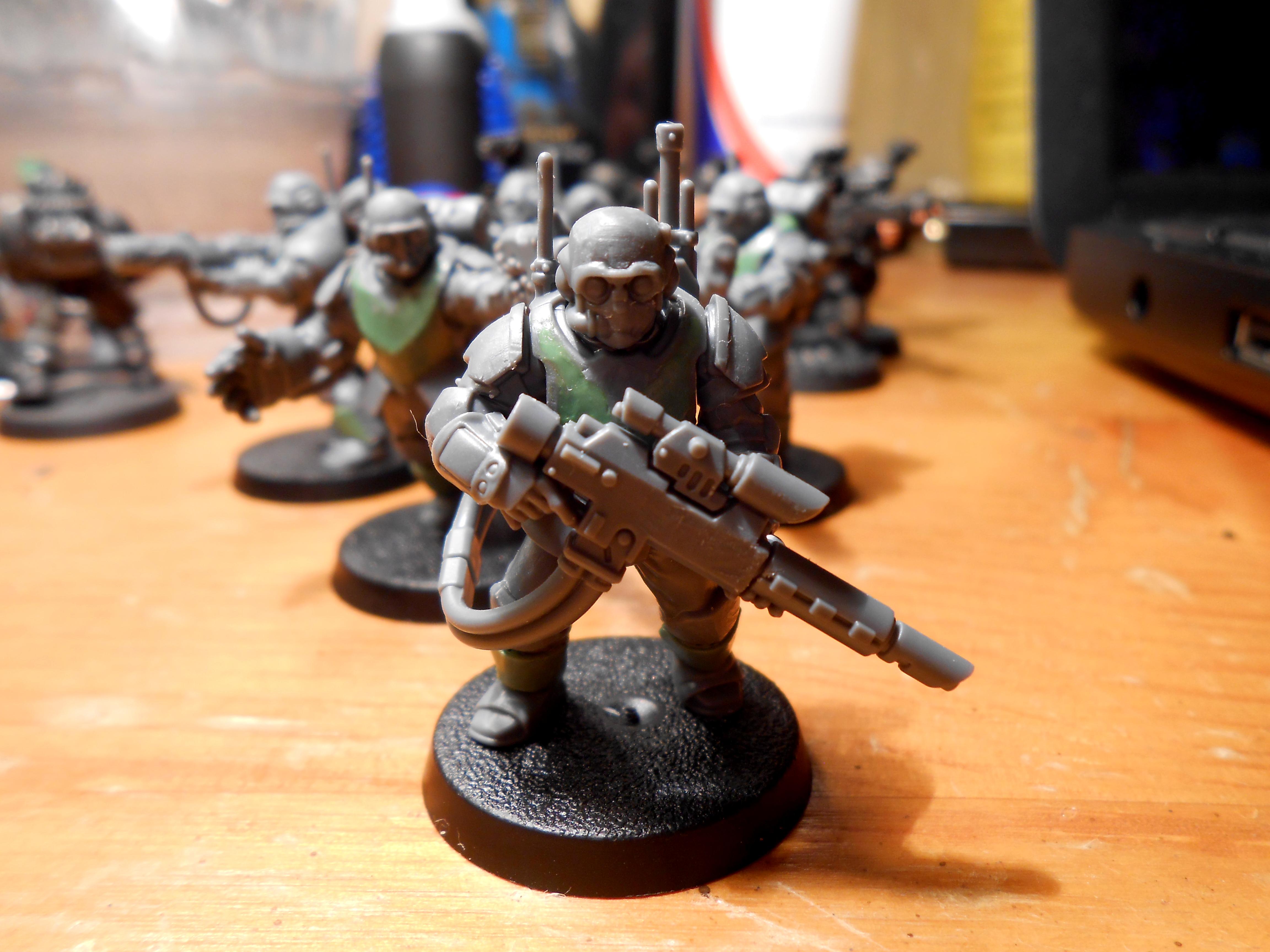 Greenstuff, Scion, Scions, Spec Ops, Special Ops, Storm Troopers, Stormtrooper, Tempestus, Tempestus Scions