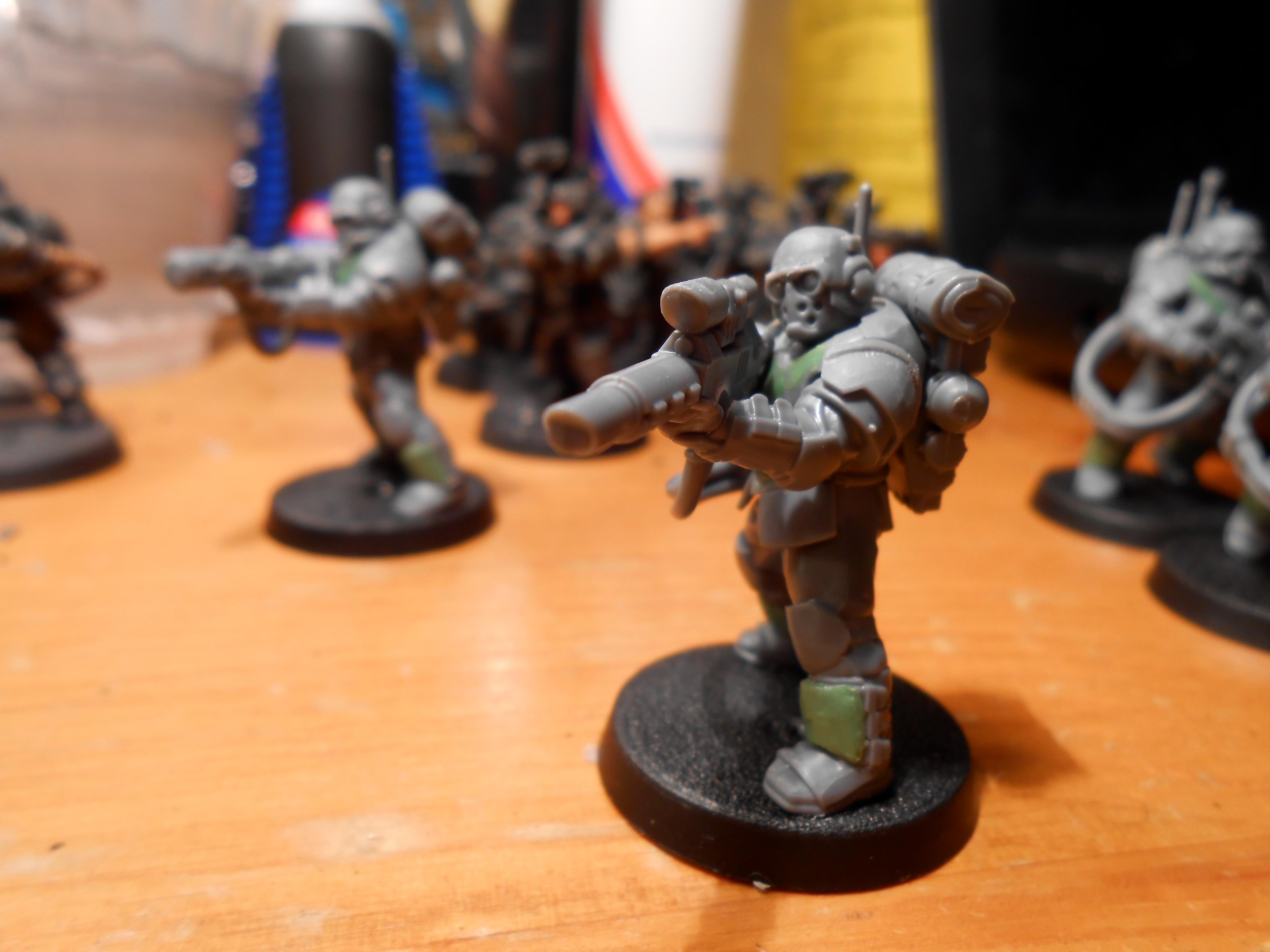 Greenstuff, Scion, Scions, Spec Ops, Special Ops, Storm Troopers, Stormtrooper, Tempestus, Tempestus Scions