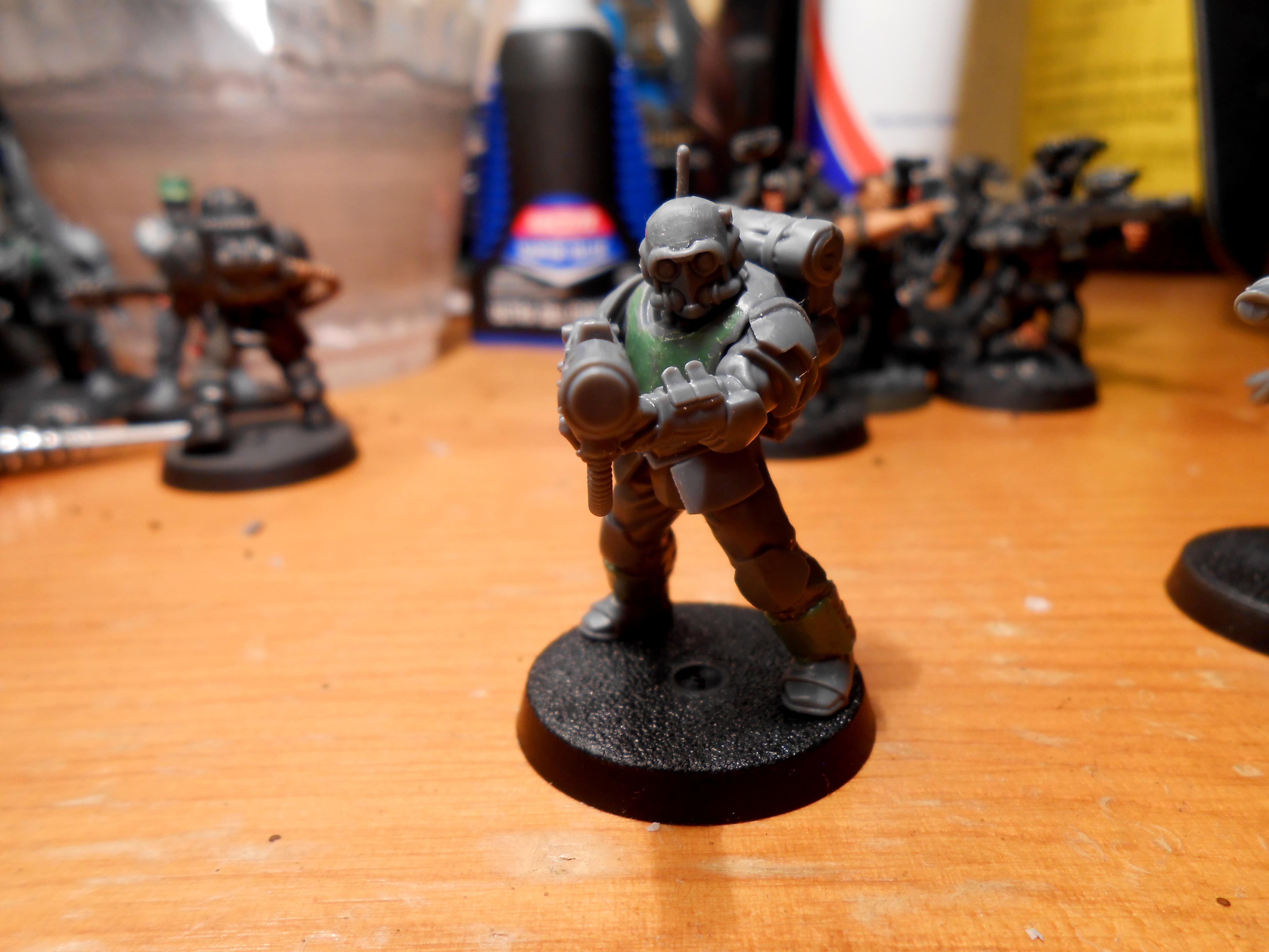 Greenstuff, Scion, Scions, Spec Ops, Special Ops, Storm Troopers, Stormtrooper, Tempestus, Tempestus Scions