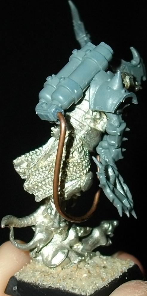 Clan Skryre, Conversion, Doomblade, Skaven, Skryre, Warlord, Work In Progress