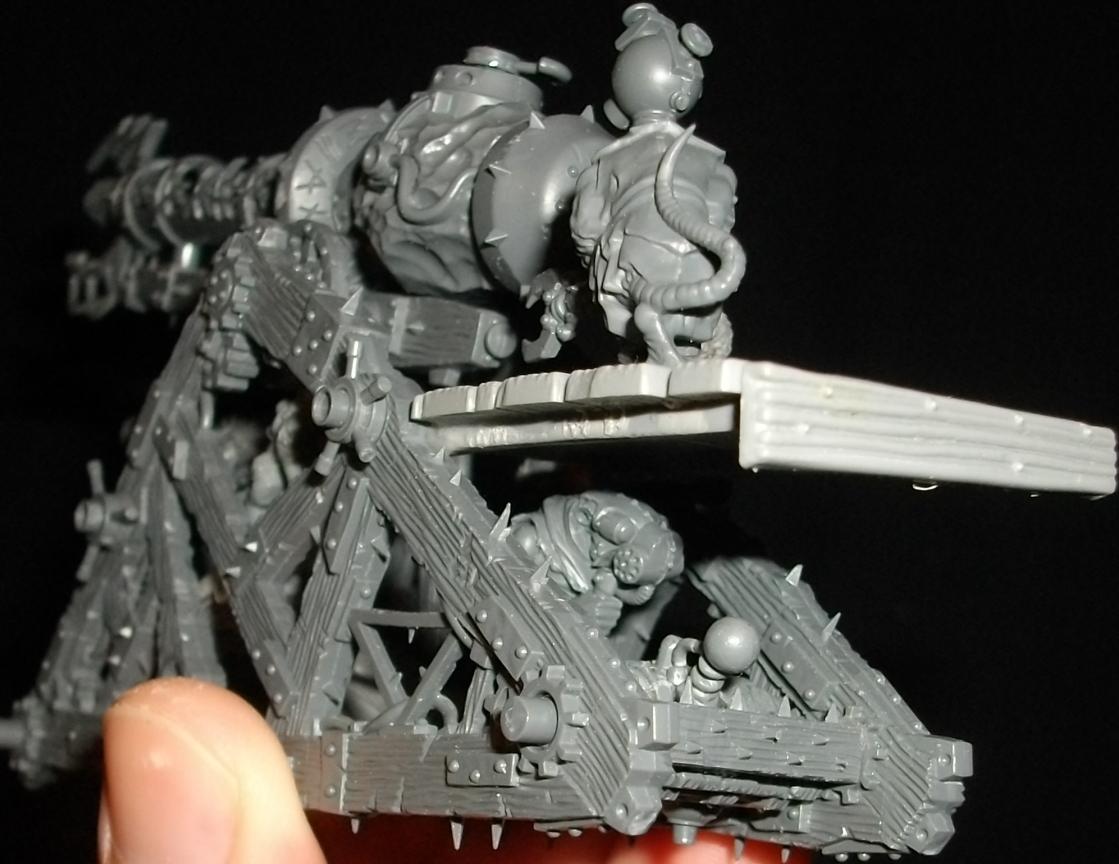 Conversion, Crew, Skaven, Warhammer Fantasy, Warp Lightning Cannon, Wlc, Work In Progress