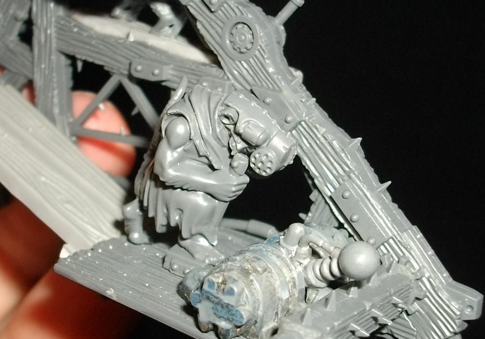 Conversion, Crew, Skaven, Warhammer Fantasy, Warp Lightning Cannon, Wlc, Work In Progress
