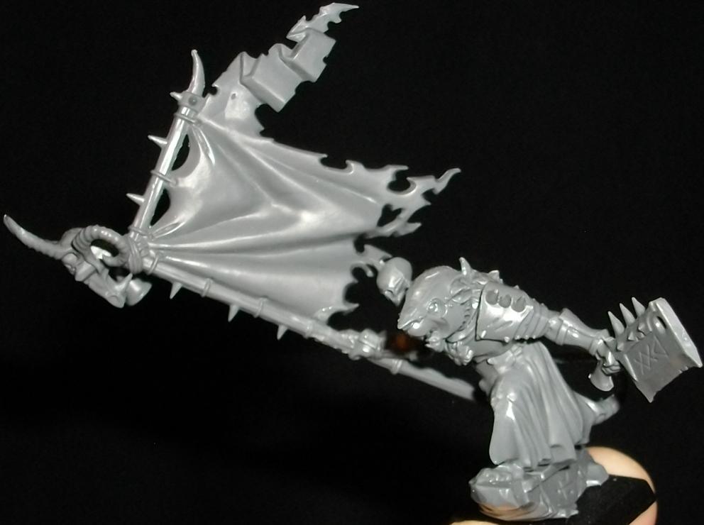 Battle Standard Bearer Wip, Skaven, Standard Bearer, Warhammer Fantasy