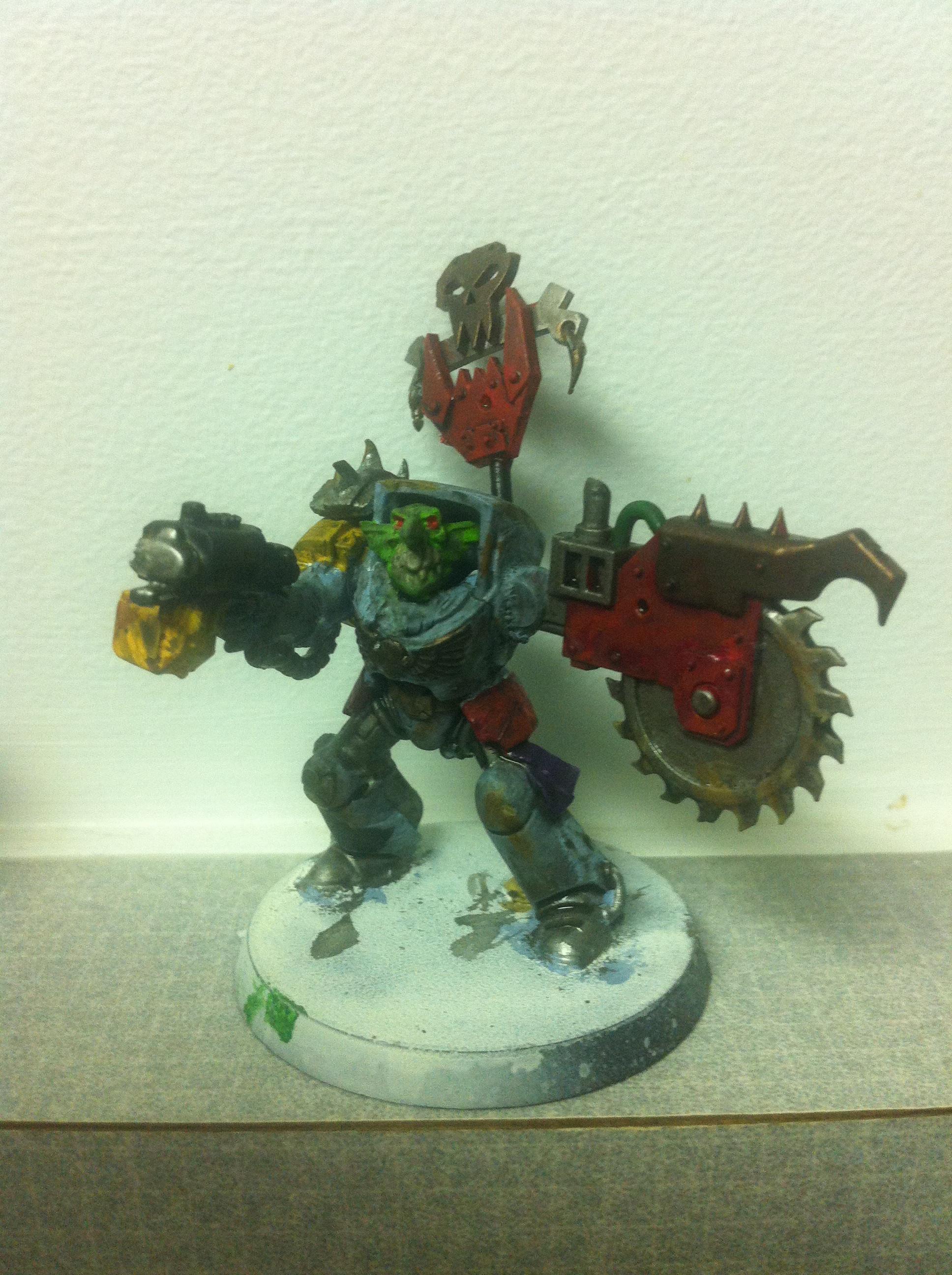 Buzz, painted