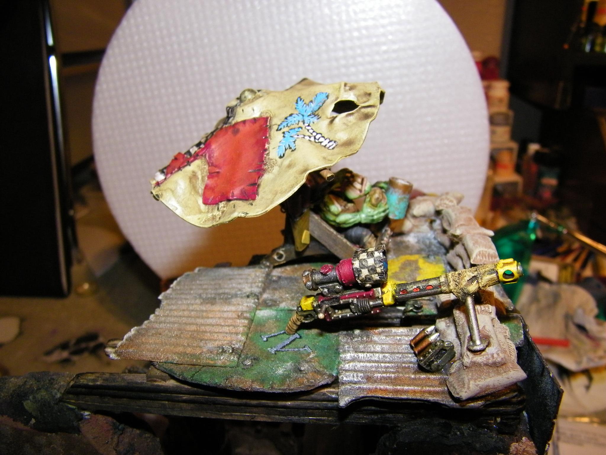 Diorama, Humor, Orks, Terrain