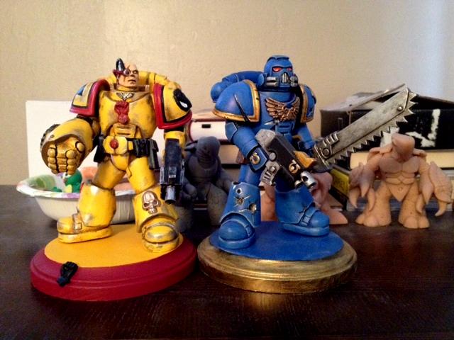 Big, Large, Sculpting, Space Marines