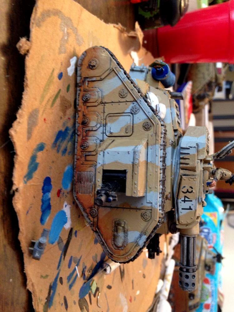 Camouflage, Desert, Leman Russ, Punisher, Tank