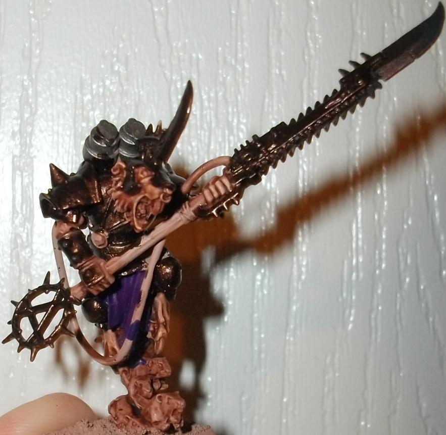 Clan Skryre, Conversion, Doomblade, Paint In Progress, Pip, Skaven, Skryre, Warhammer Fantasy, Warlord, Work In Progress