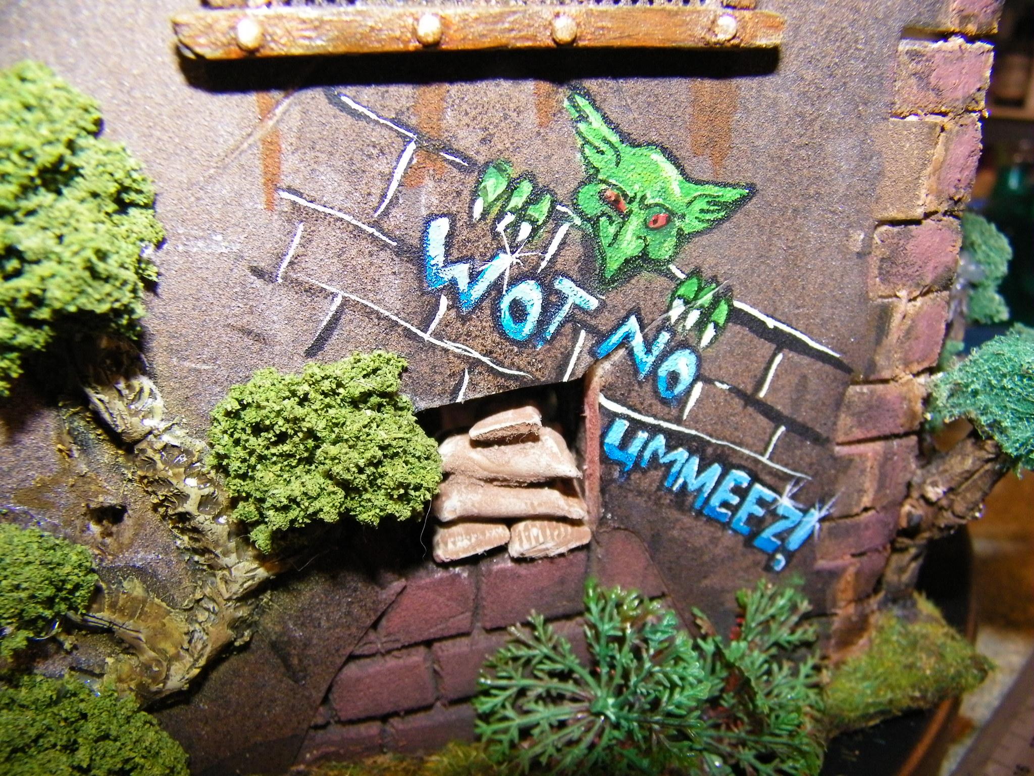 Diorama, Humor, Orks, Terrain