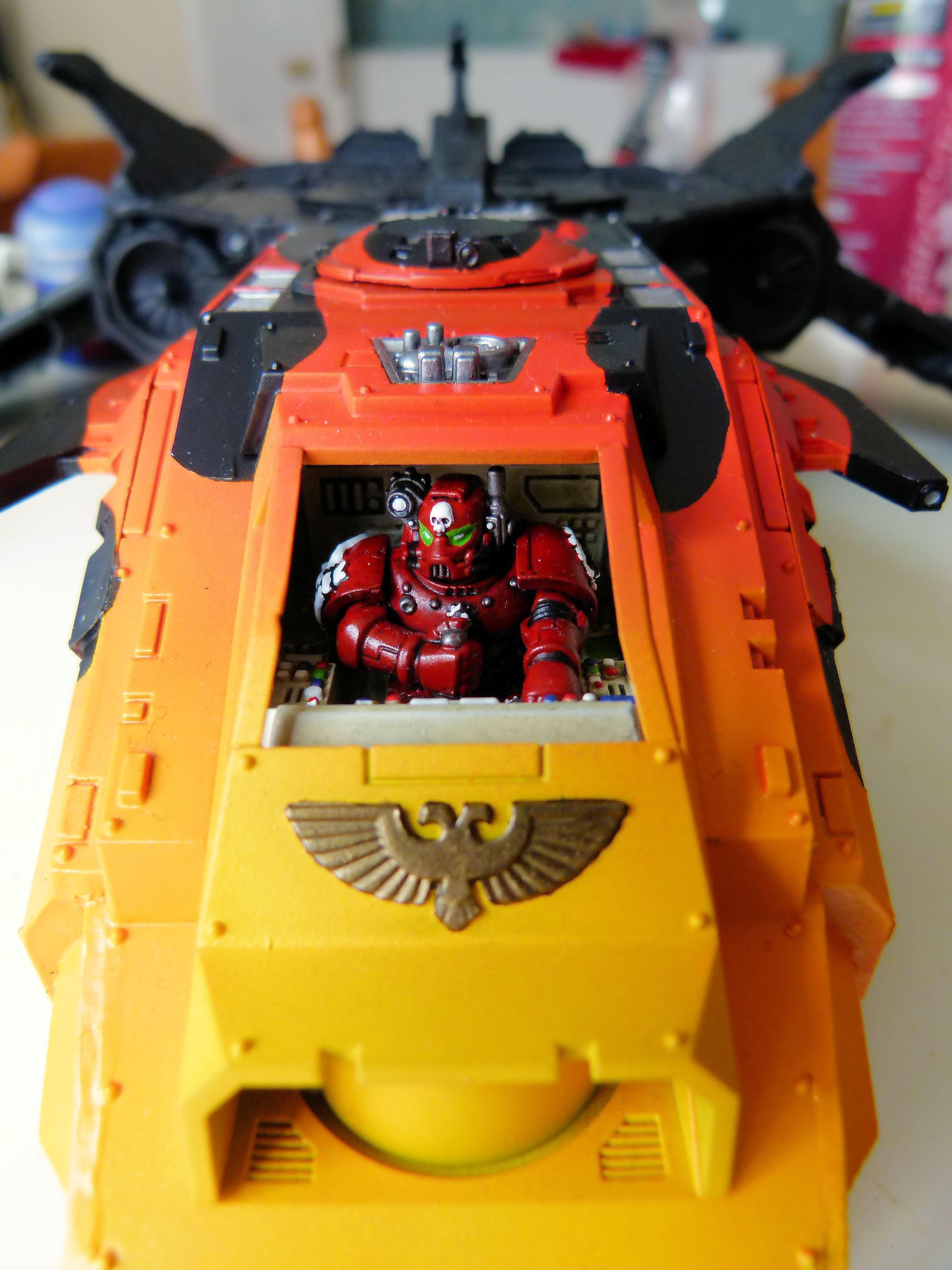 Fire Raptor Front WIP