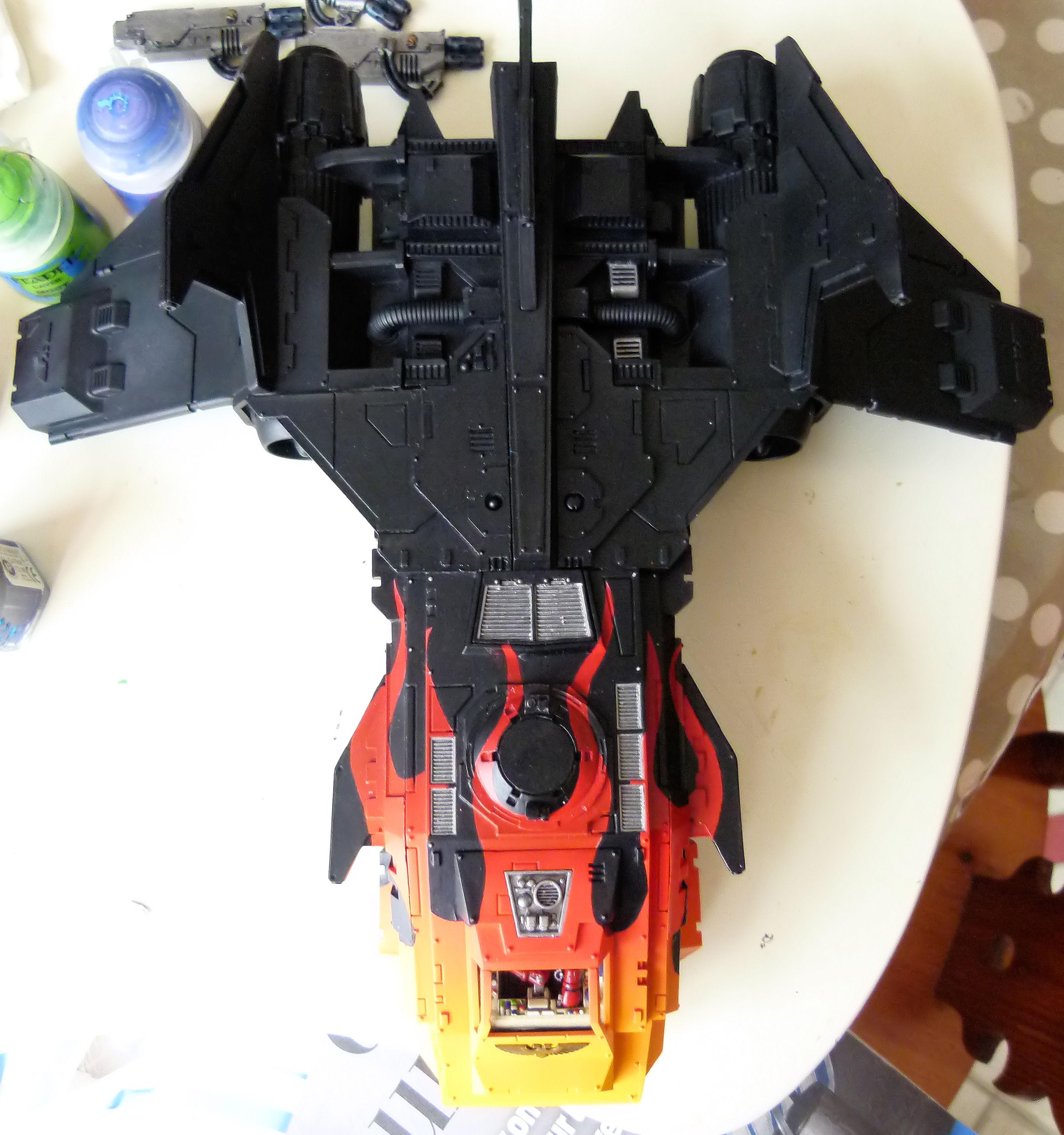 Fire Raptor Top WIP