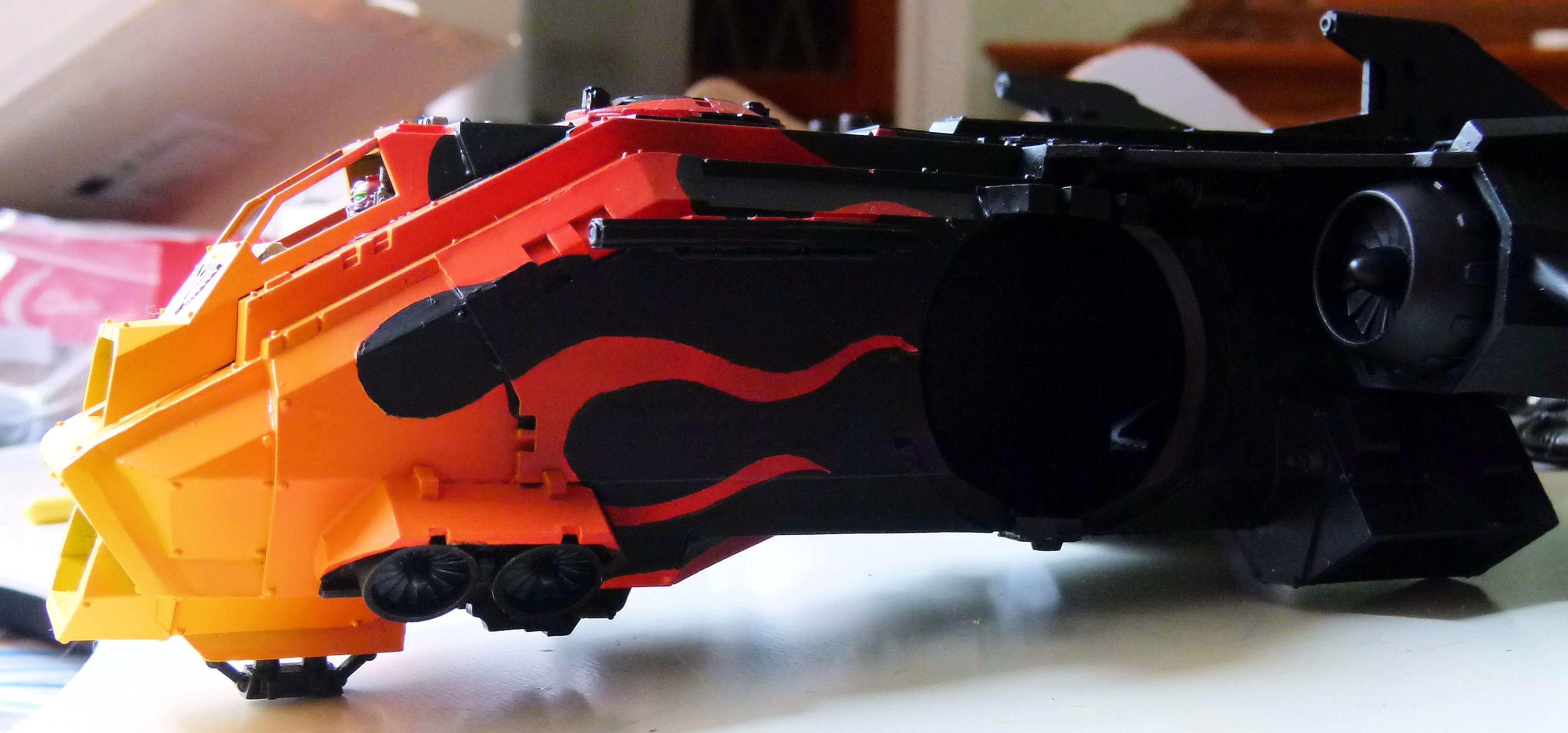 Fire Raptor Right Side WIP