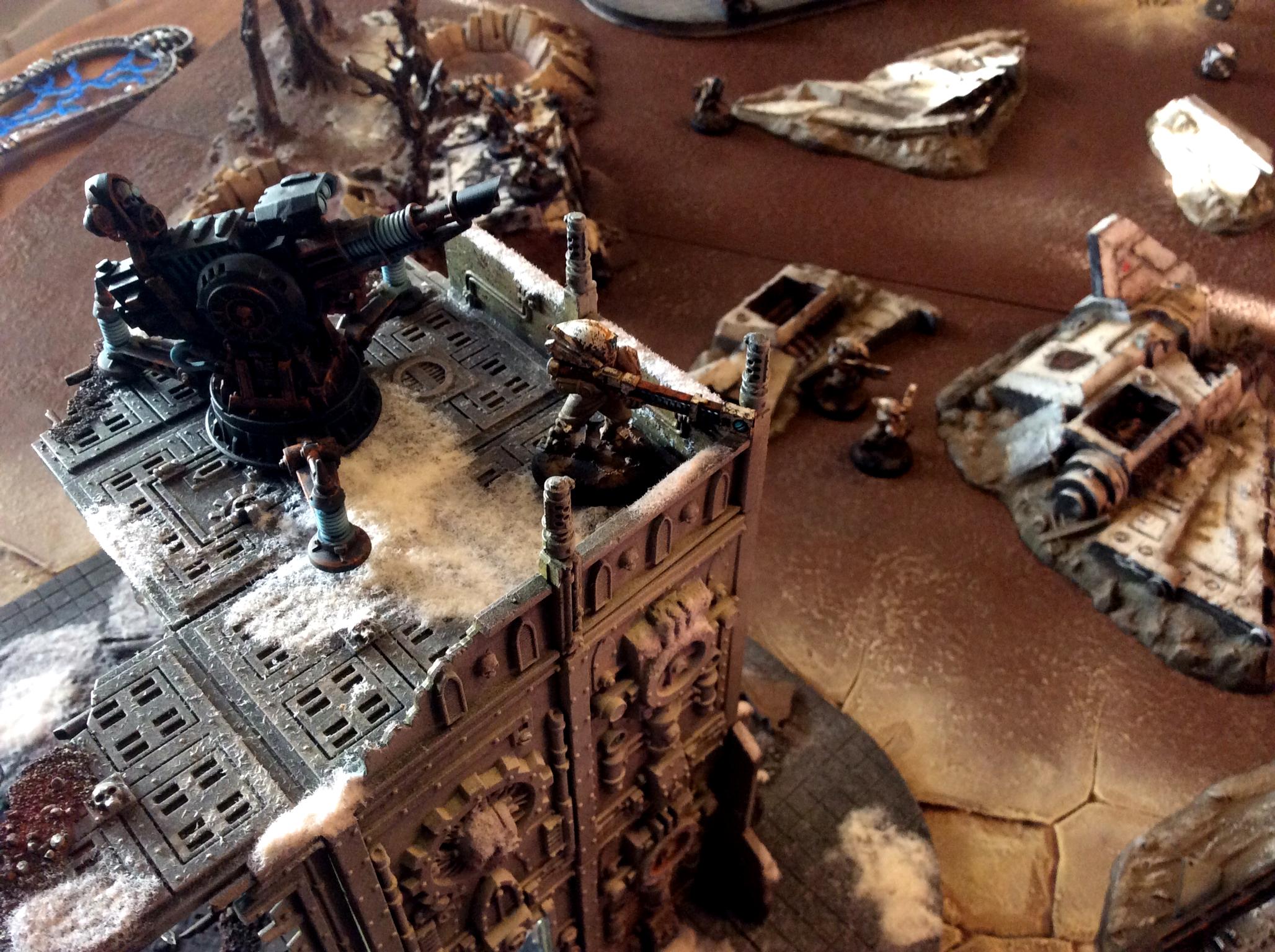 Battle Report, Kill-team, Kill-team Batrep - Tau Vs. Plague Marines - Jan 2014, Warhammer 40,000