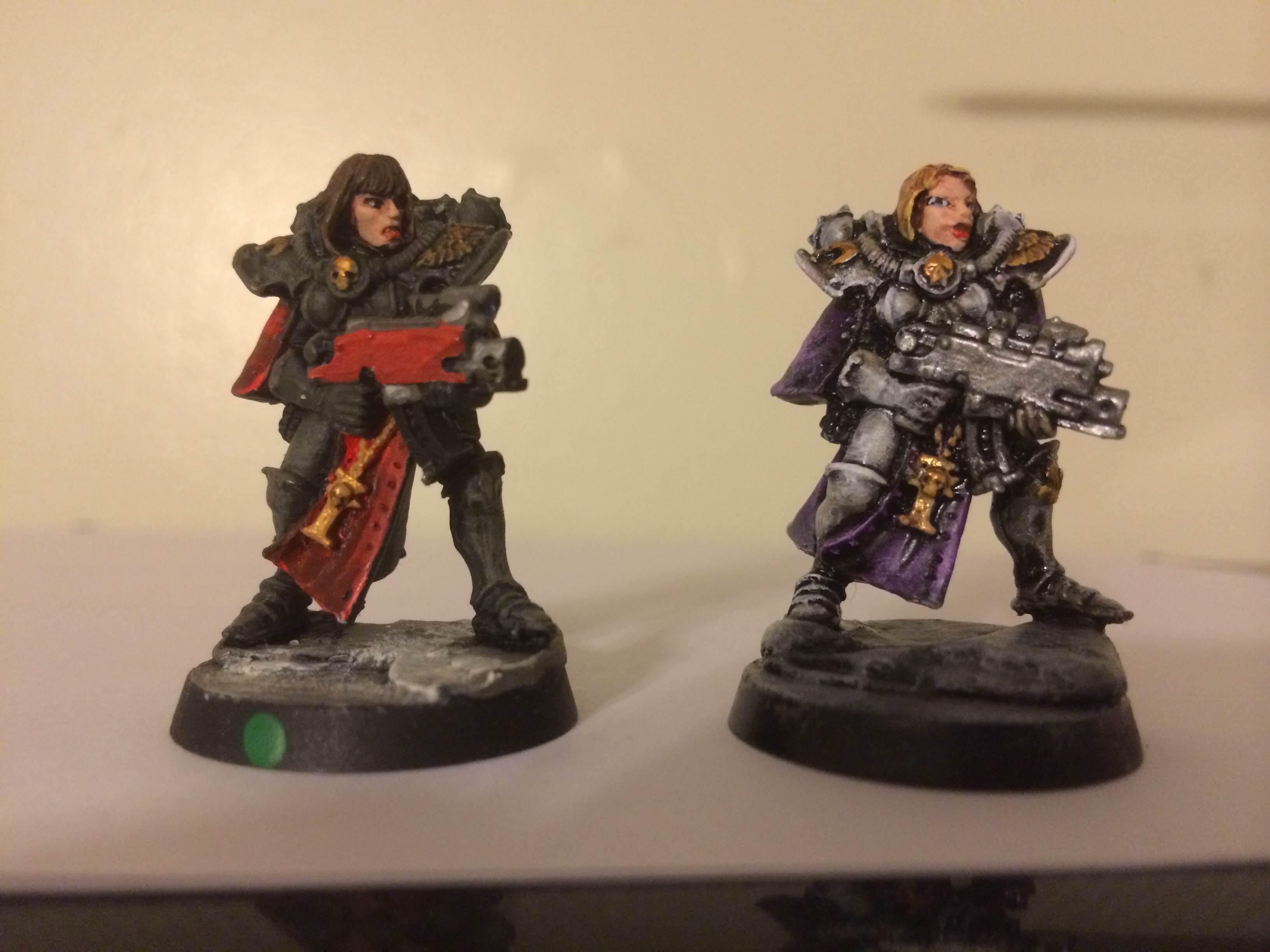 Sisters Of Battle, Test of colors