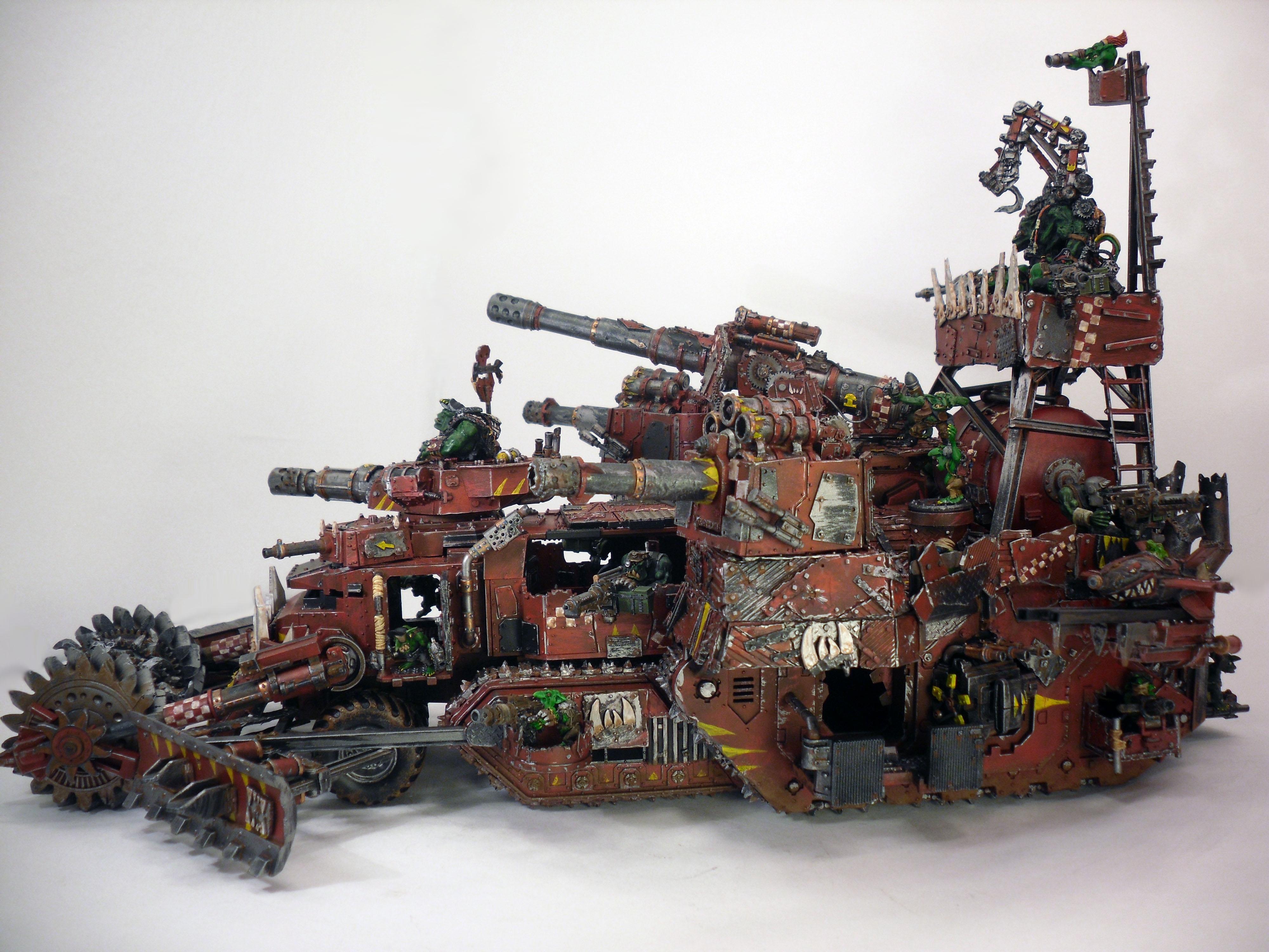Battle Fortress, Battlewagon, Custom, Orks, Super-heavy