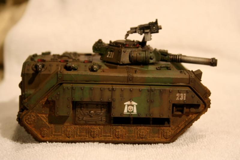 Astra Militarum, Chimera, Imperial Guard, Weathered - Chimera, Right ...