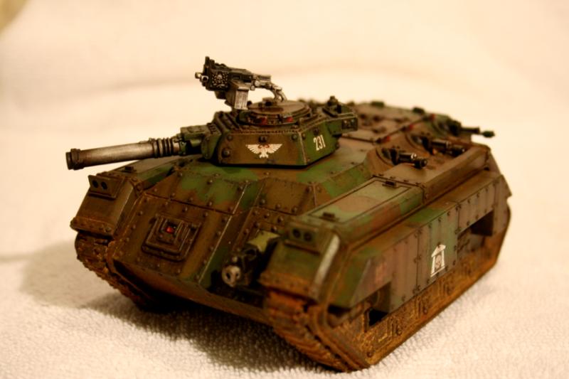 Astra Militarum, Chimera, Imperial Guard, Weathered - Chimera Full Shot ...