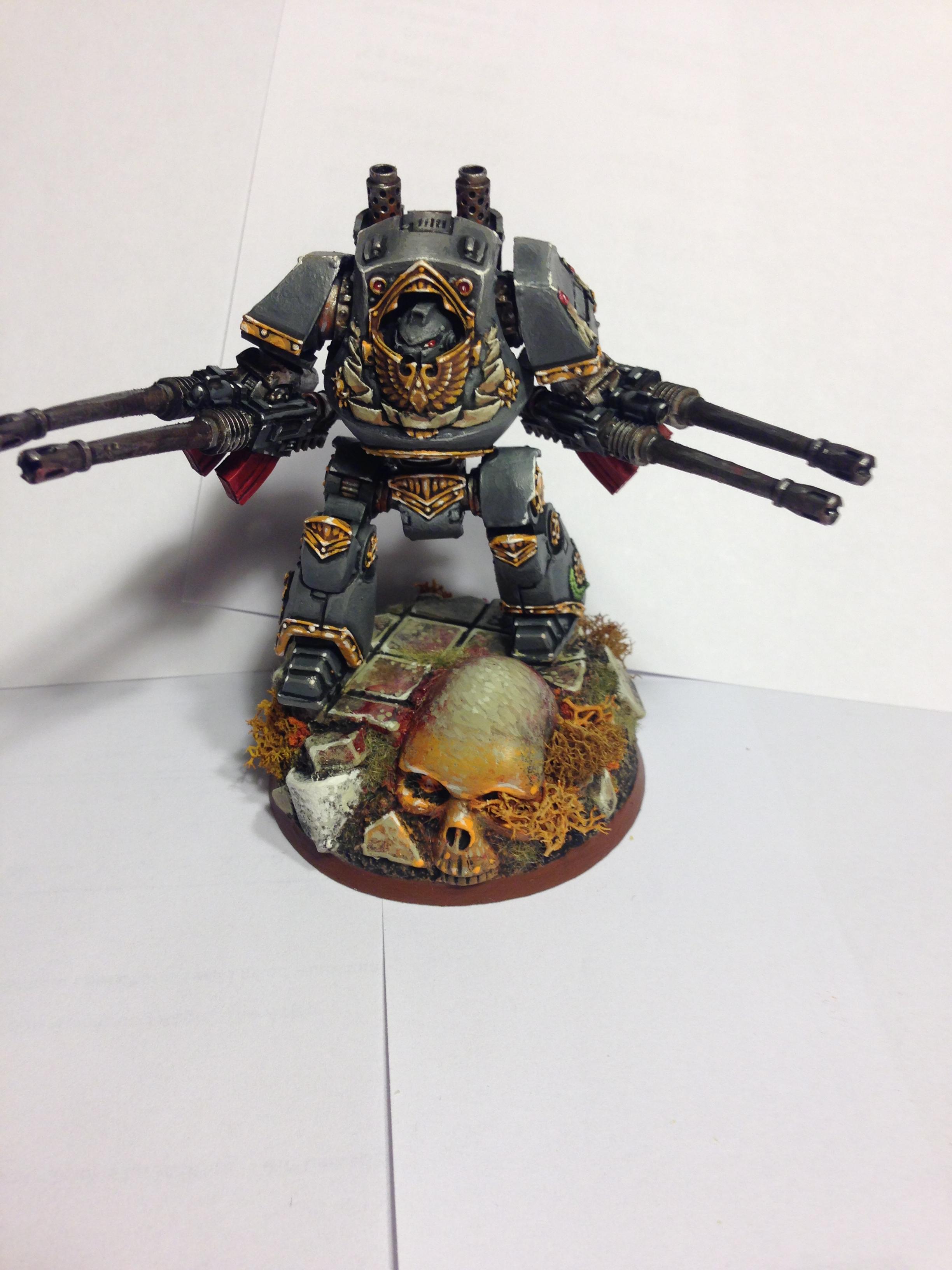 30k, Dreadnought, Grey, Space Marines