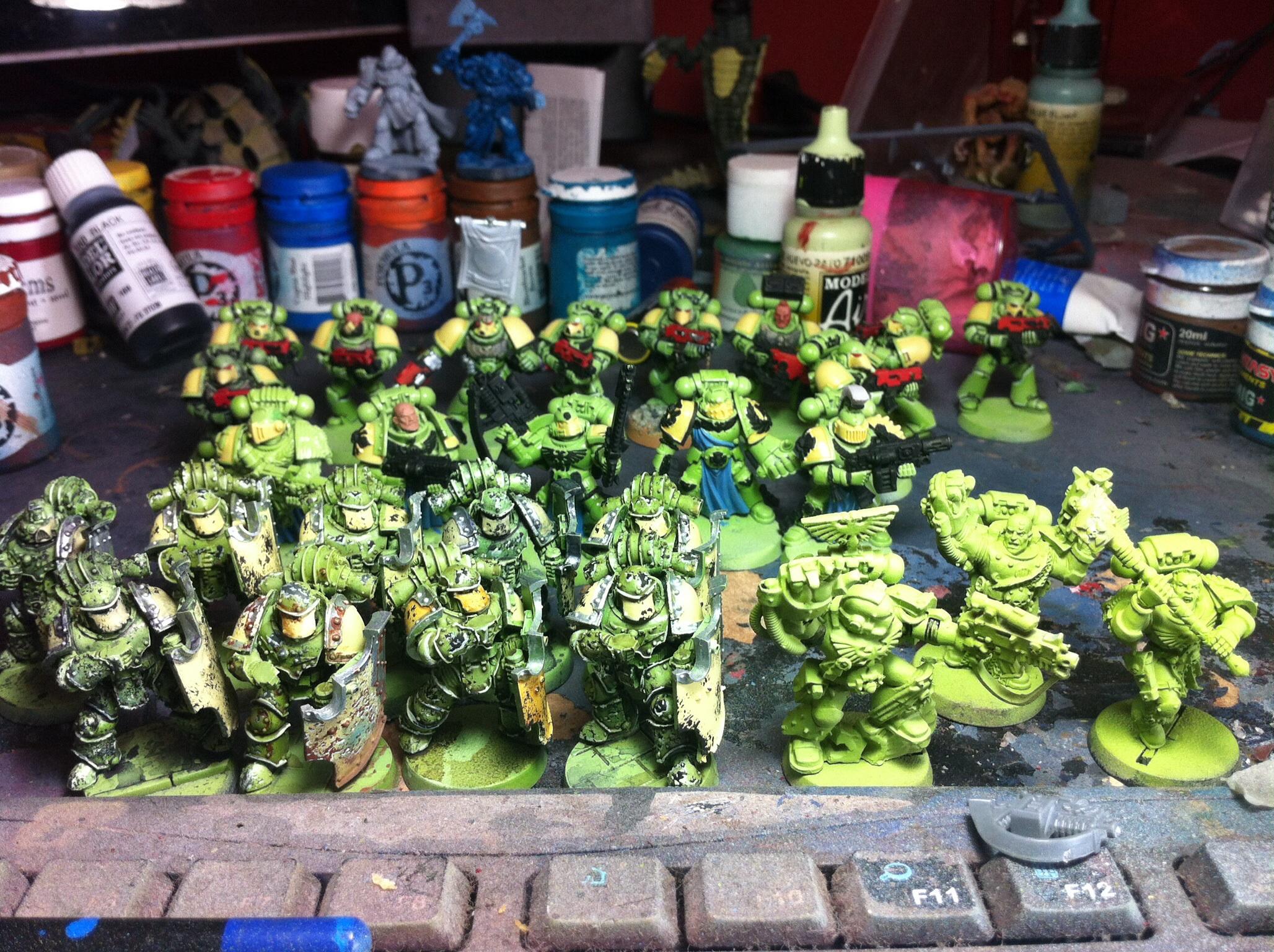 Mantis Warriors WIP