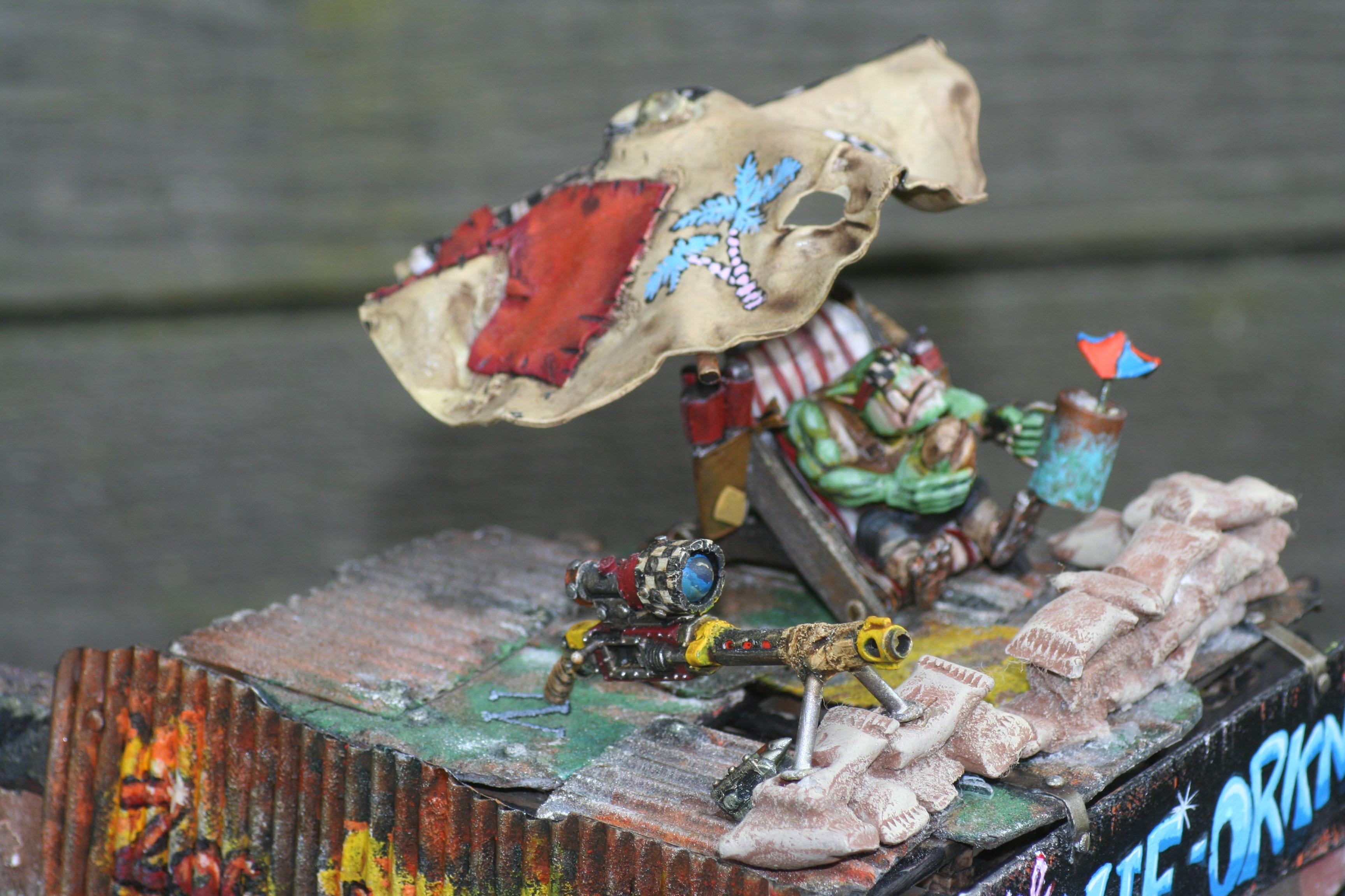 Diorama, Humor, Orks, Terrain