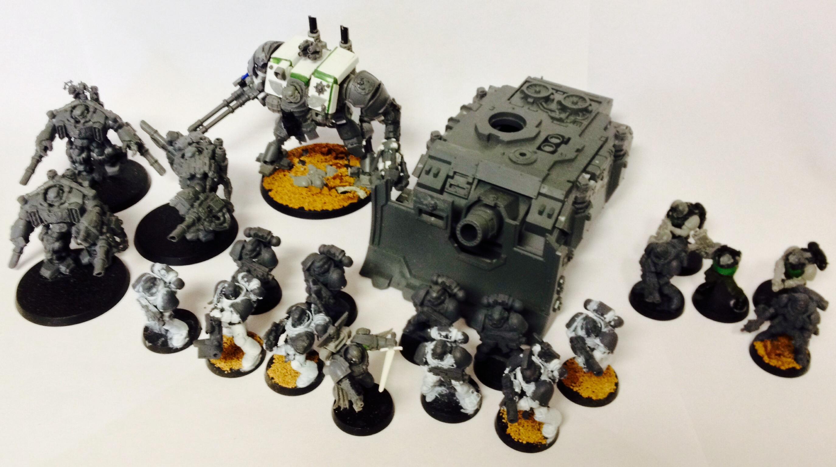 Space Marines, Work In Progress
