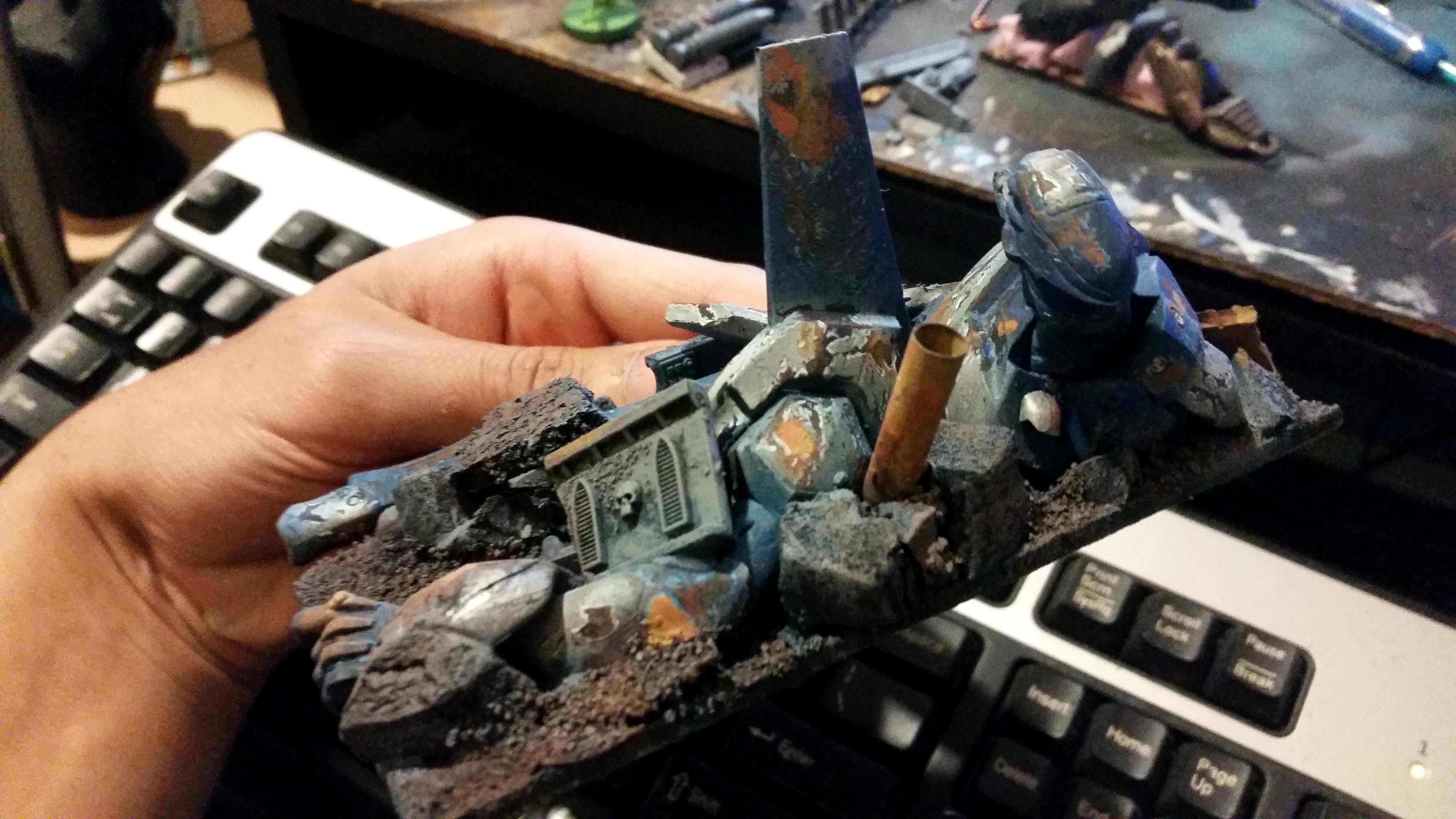 Debris, Eva, Infinity, Infinity The Game, Robot, Ruins, Rust, Weathered