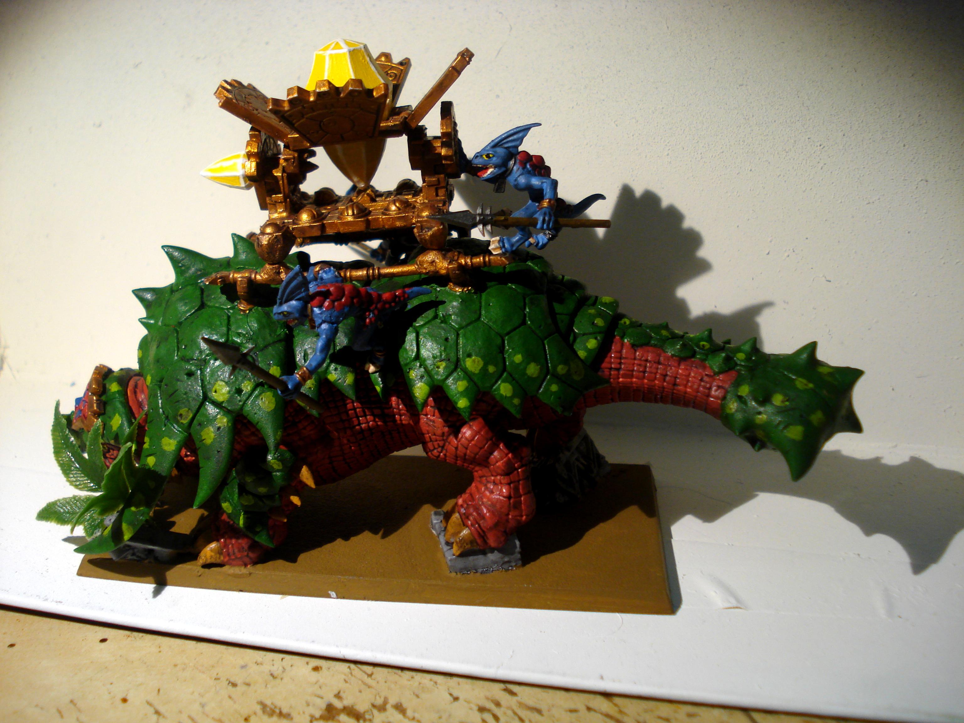 Bastilidon, Commision, Lizardmen, Stegadon