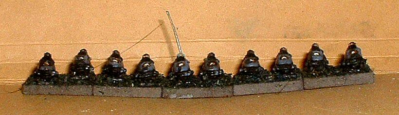 6mm, Epic, Imperium, B Squadron 17th Company 95th Hrin Mechanised